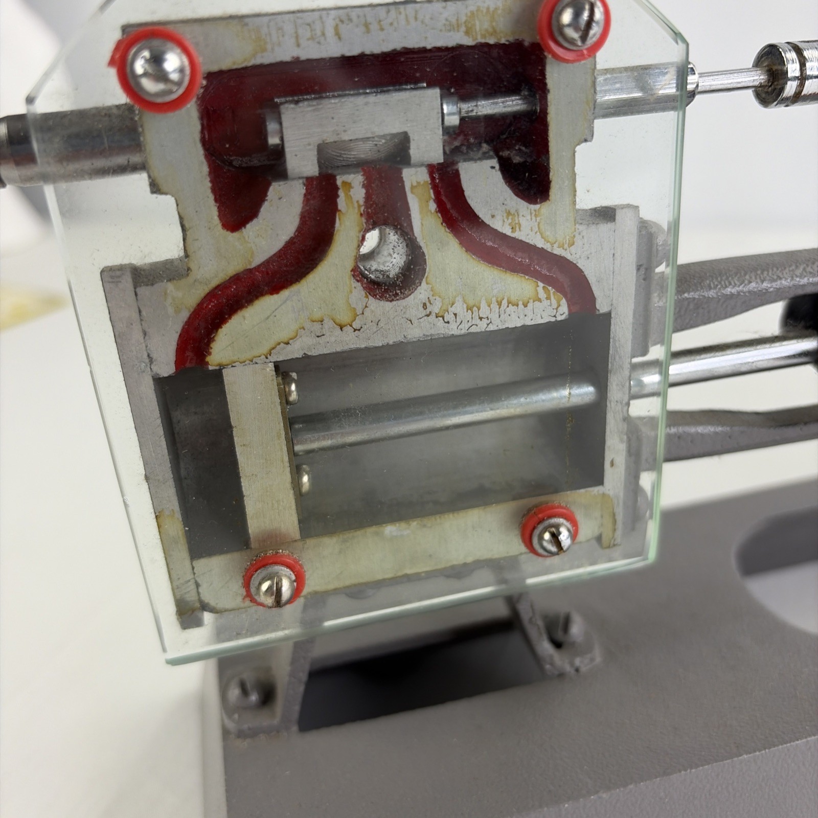 Eisco Labs Steam Engine Model Section Piston – Slide Valve – Link Motion WORKS