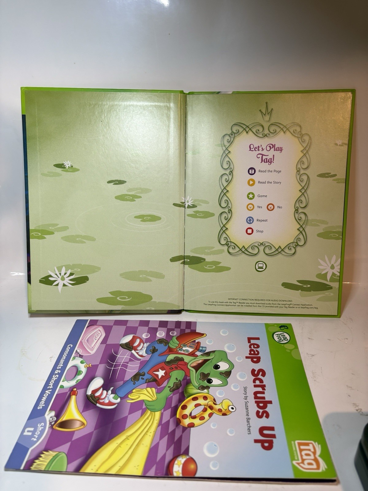 Leap Frog The Princess and the Frog Tiana’s New Dream & Leap scrubs Up Lot Of 2