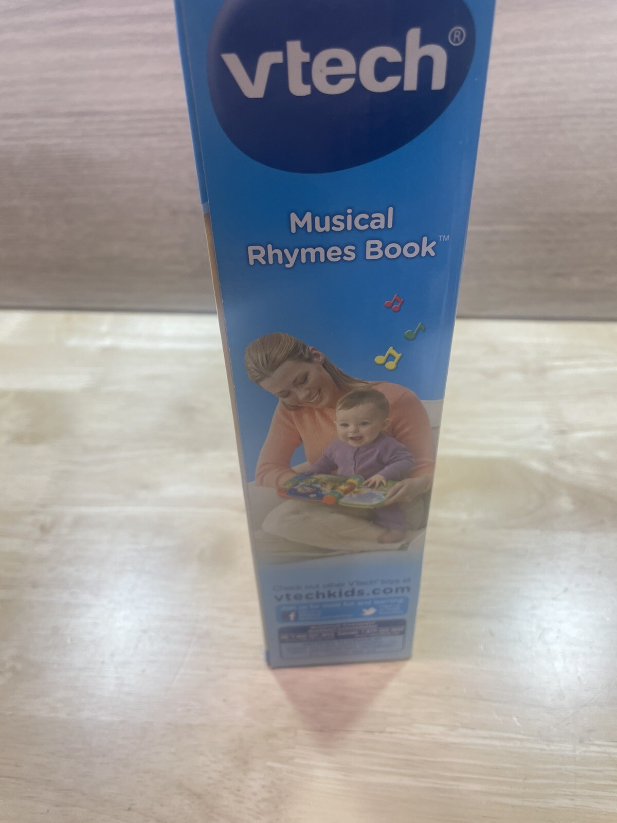 New In Bow, VTech, Musical Rhymes Educational Book for Babies, 6m+