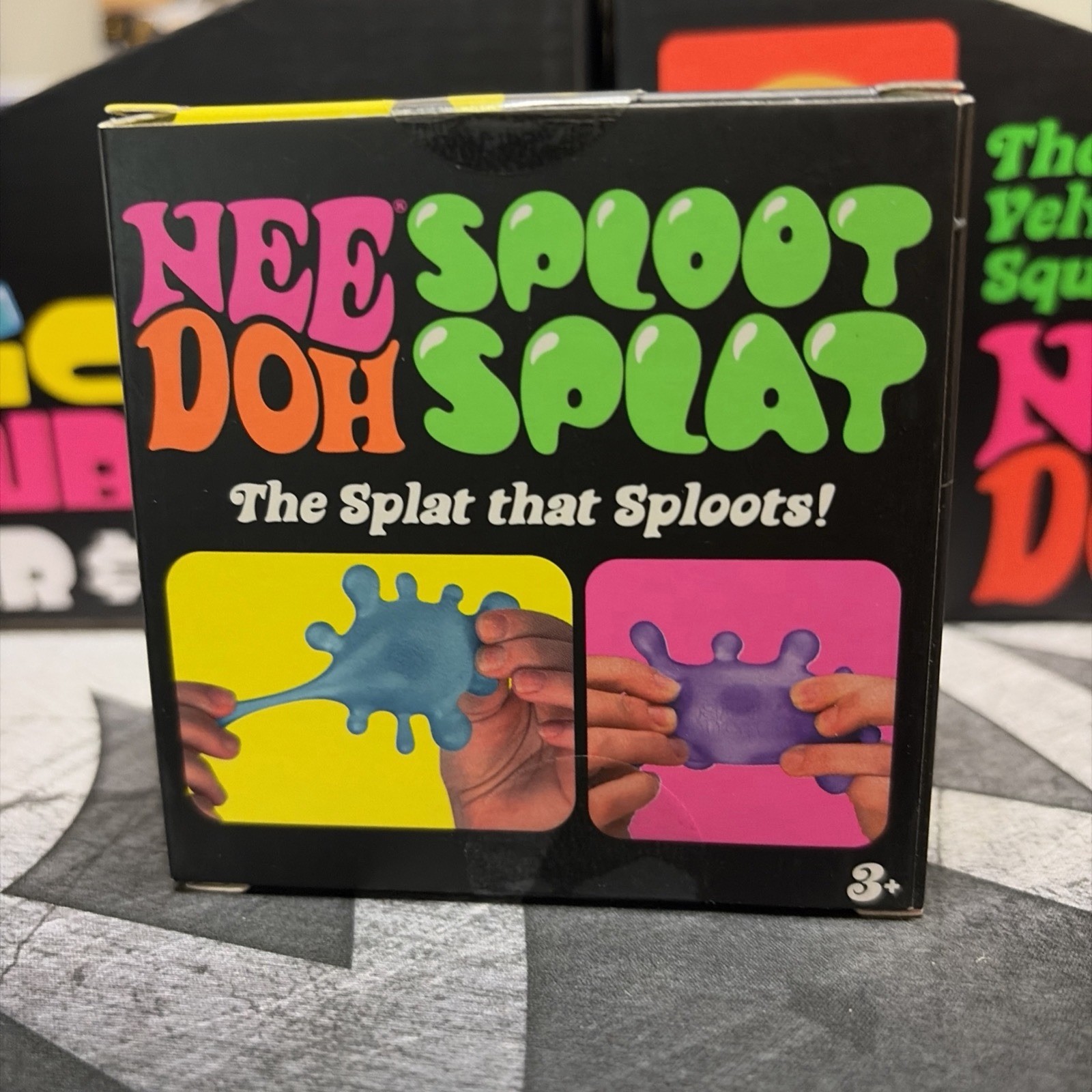 🫟 Genuine Schylling NeeDoh Sploot Splat Squeeze Green US SELLER Same Day 🔥🫟