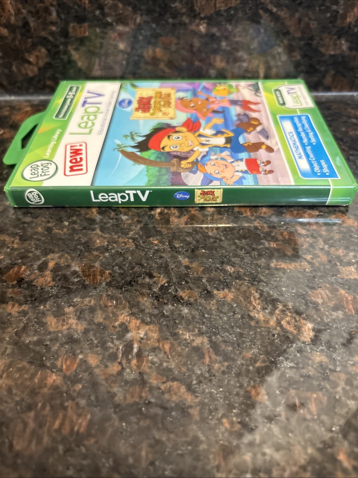 Leap Frog Leap TV Disney Jake and the Never Land Pirates Educational Video Game