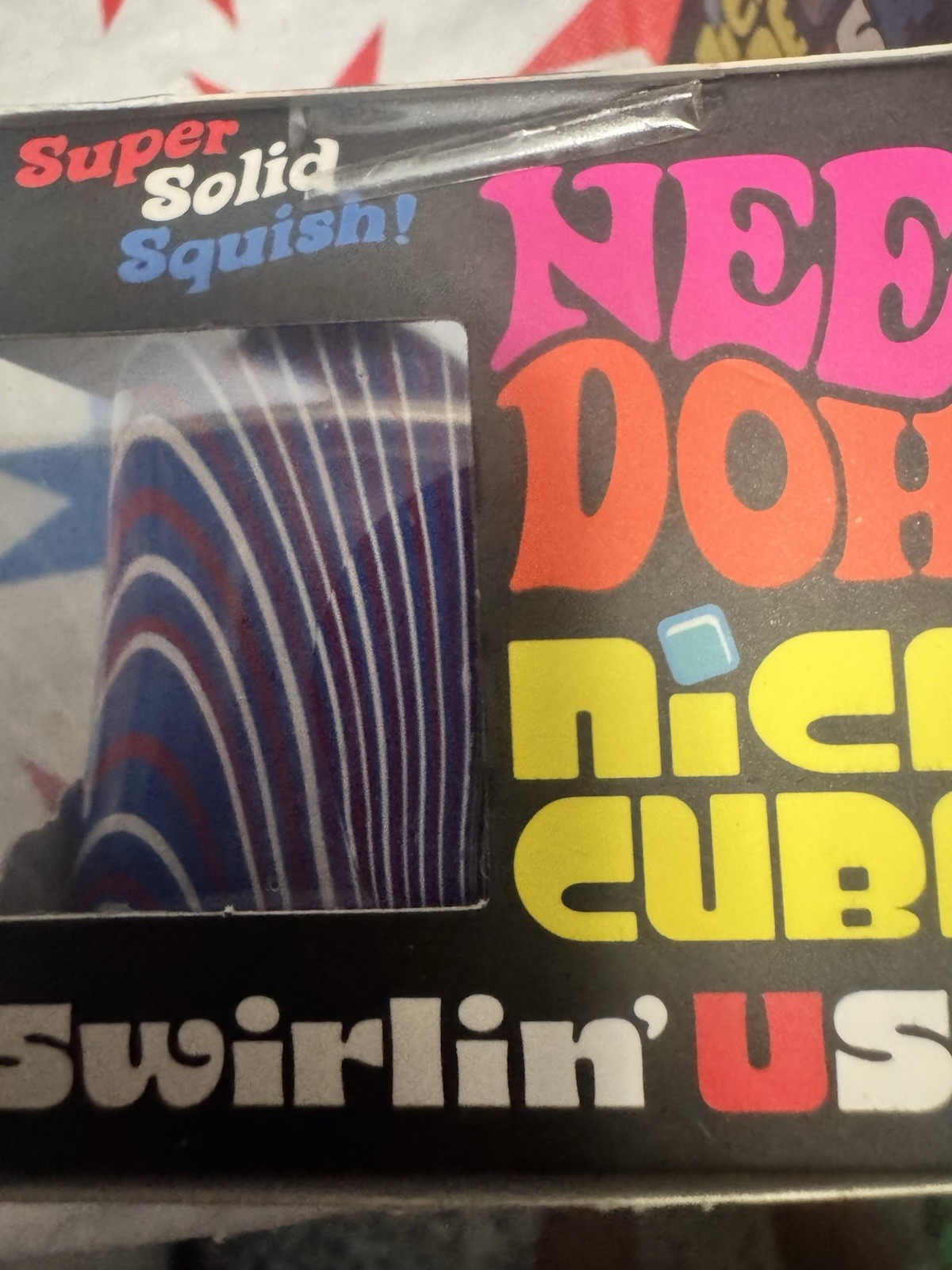 NeeDoh Nice Cube Swirlin’ USA Squish celebrate America’s 250th anniversary ￼