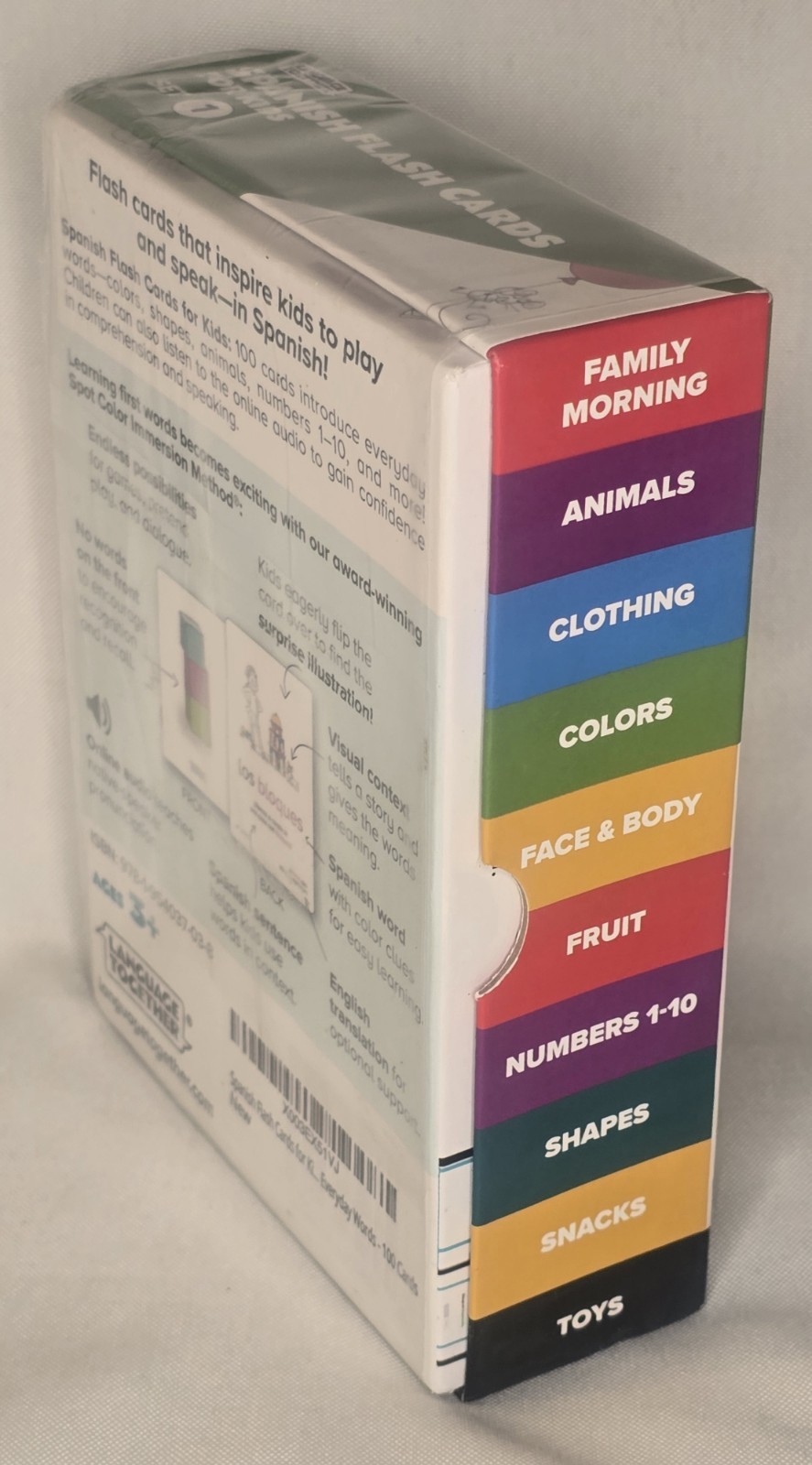 Language Together Spanish Flash Cards For Kids