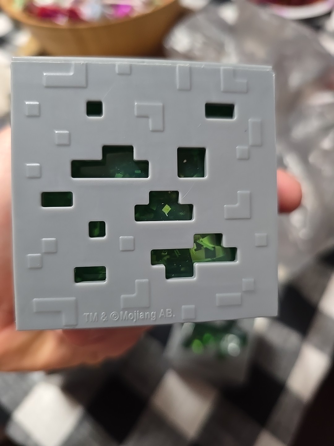 MINECRAFT JELLY CUBES – Purple Viral Squishy IN HAND! (Green)