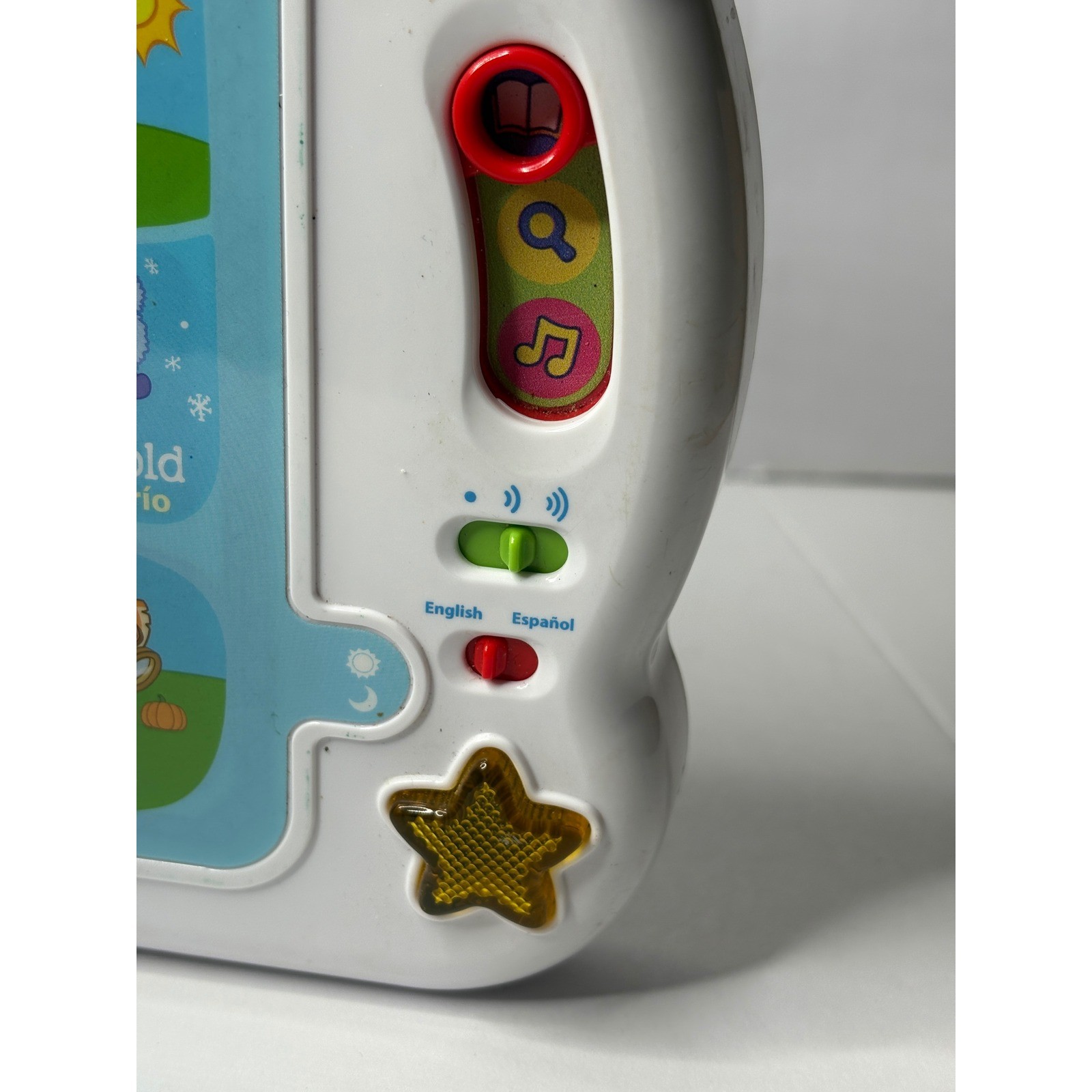 LeapFrog Learning Friends 100 Words Book Bilingual English Spanish Interactive