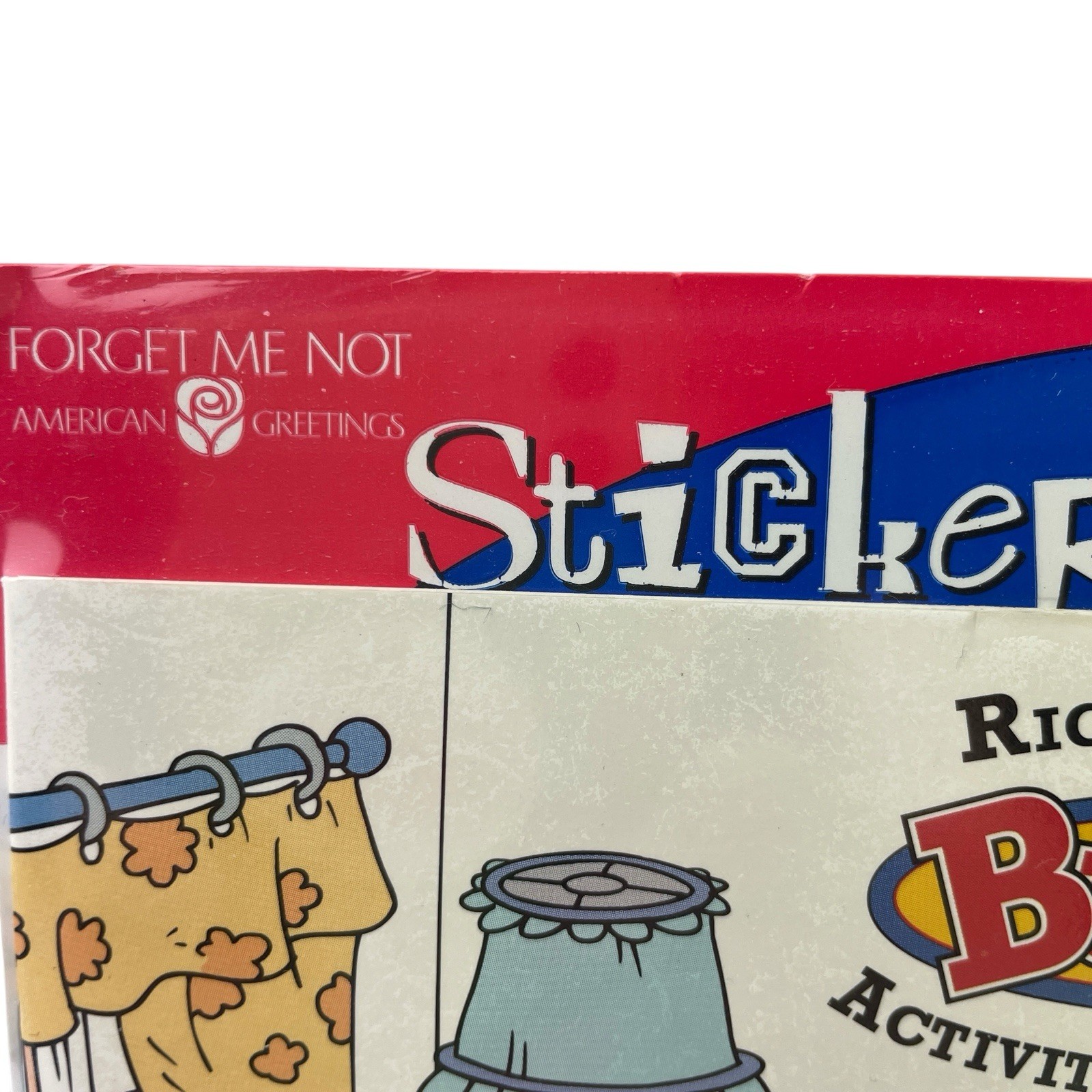 Richard Scarry’s Activity and Sticker Album Book 50+ Stickers for Children