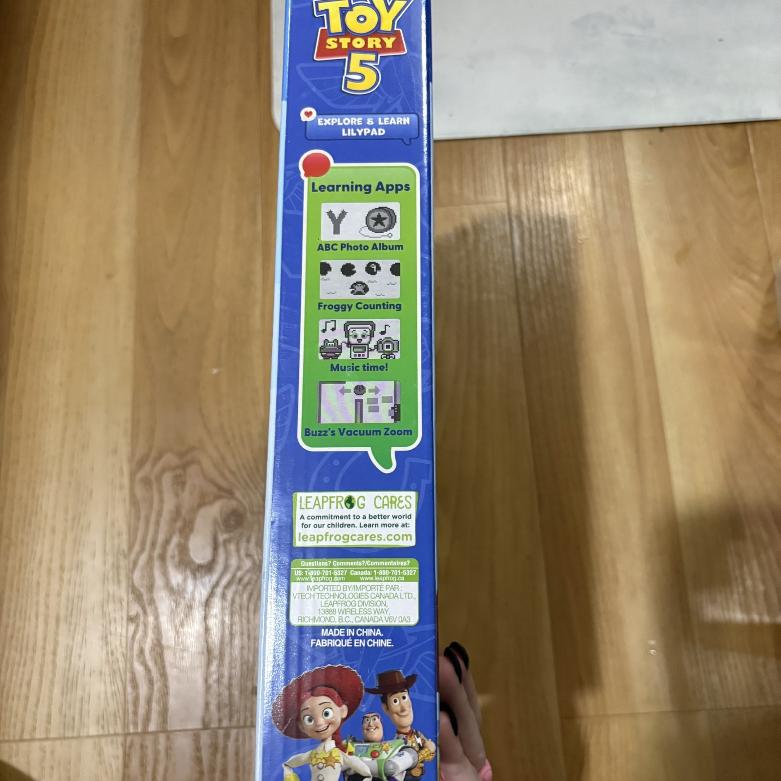 Disney Pixar Toy Story 5 LeapFrog Explore and Learn Lilypad Kids Toy NIB