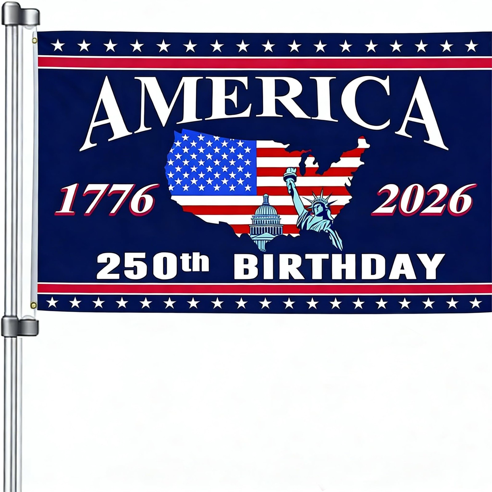 250 Anniversary USAFlag 3×5 250 Year America Anniversary Flag for Outside 177…