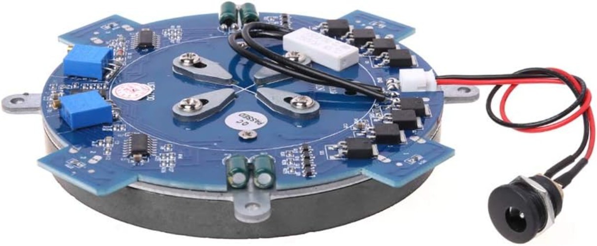 DIY Magnetic Levitation Platform with LED for Educational Science Projects