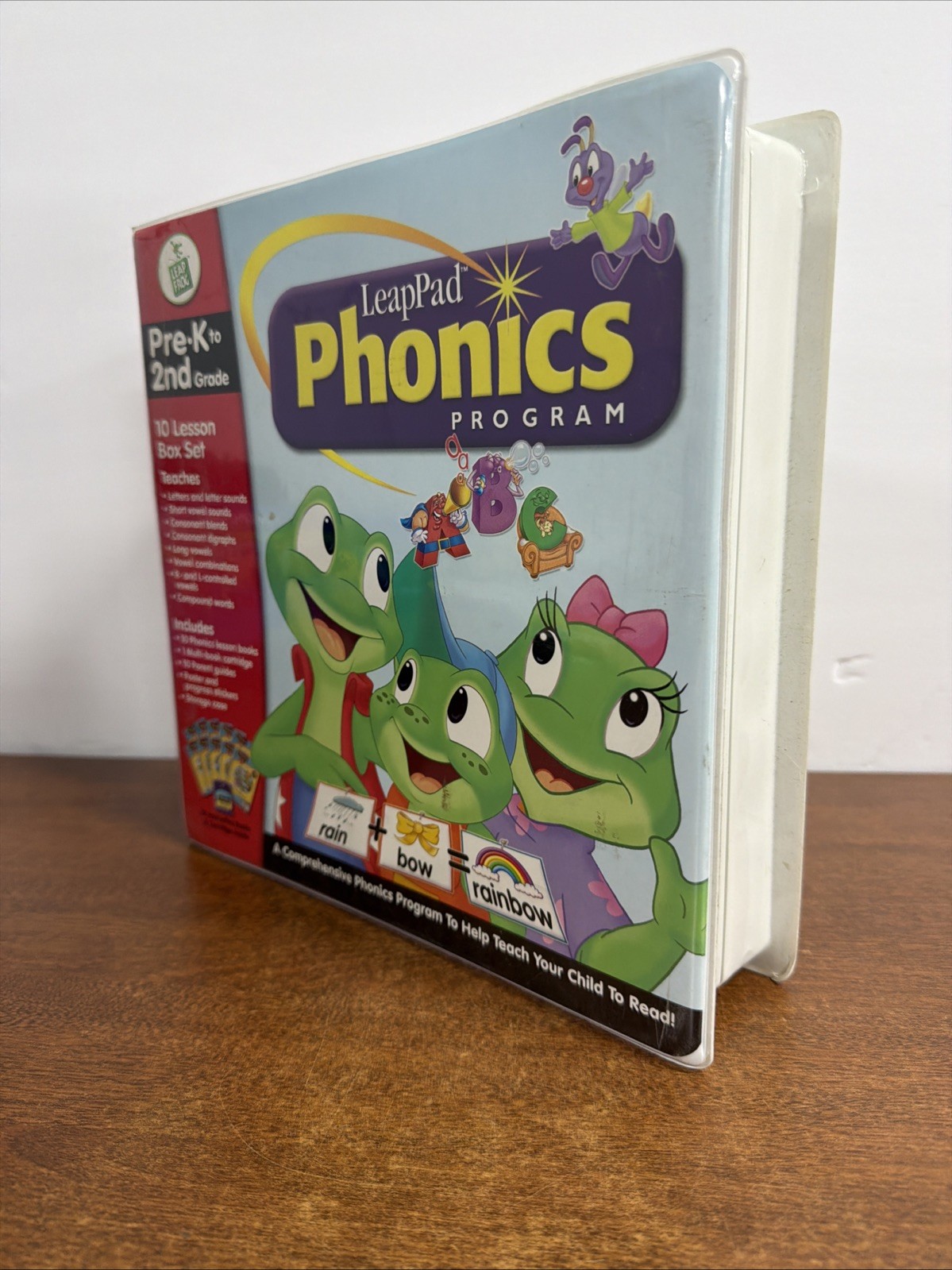 Vintage Leap Frog LeapPad Phonics 10 Book Program Pre-K to 2nd Grade INCOMPLETE