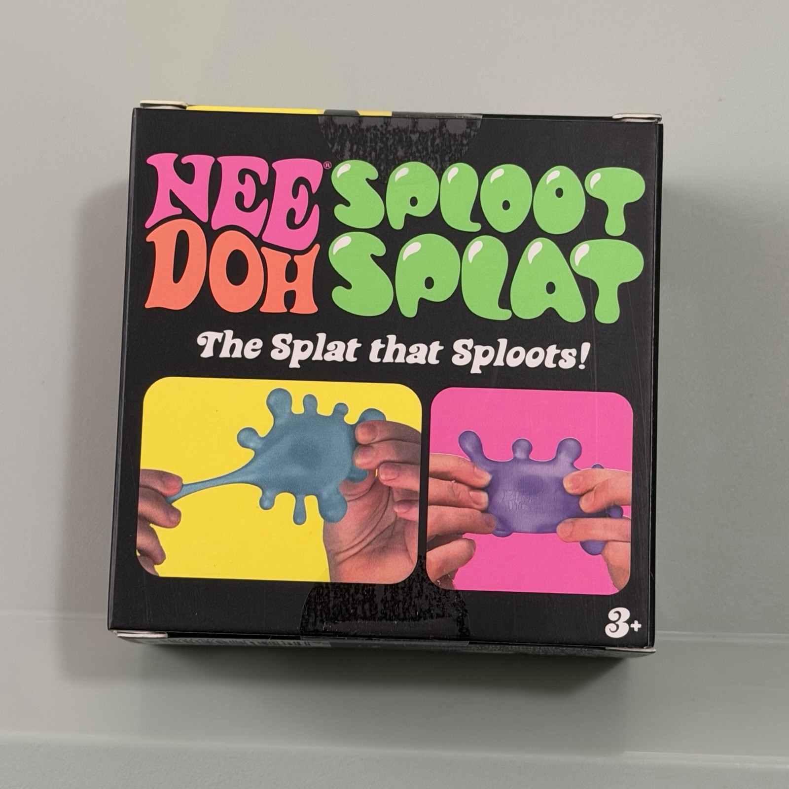 Needoh Sploot Splat Squishy Sensory Toy – Pink/Purple