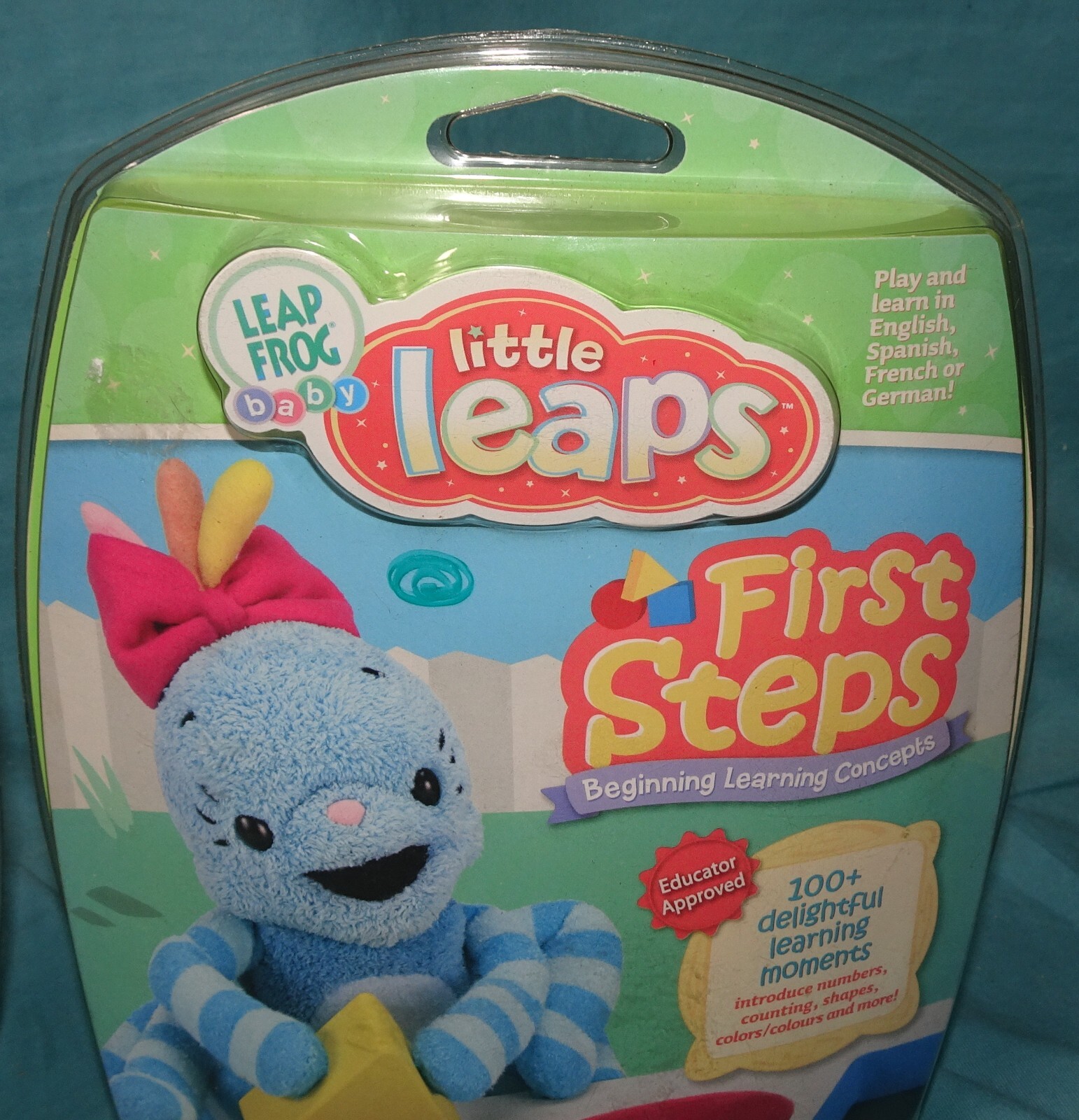 Lot Of 3 Leap Frog Little Leaps DVD = first steps say it play move baby 9 months