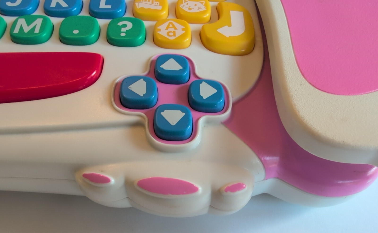 LeapFrog Clickstart My First Computer W/ Controller Console 1 Game Tested Works