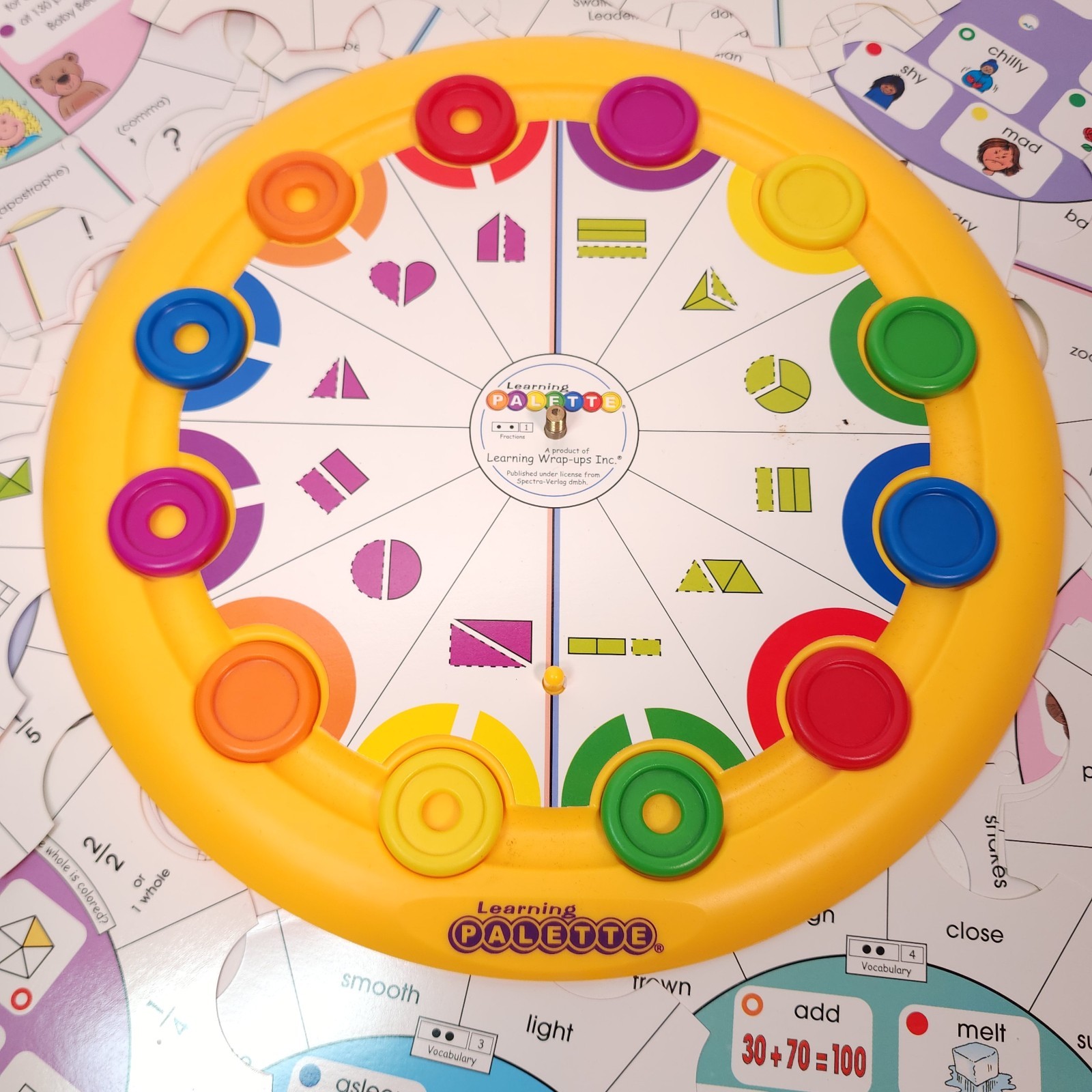 Learning Palette Base Vocab Capitalization Puctuation Reading Comp Fractions