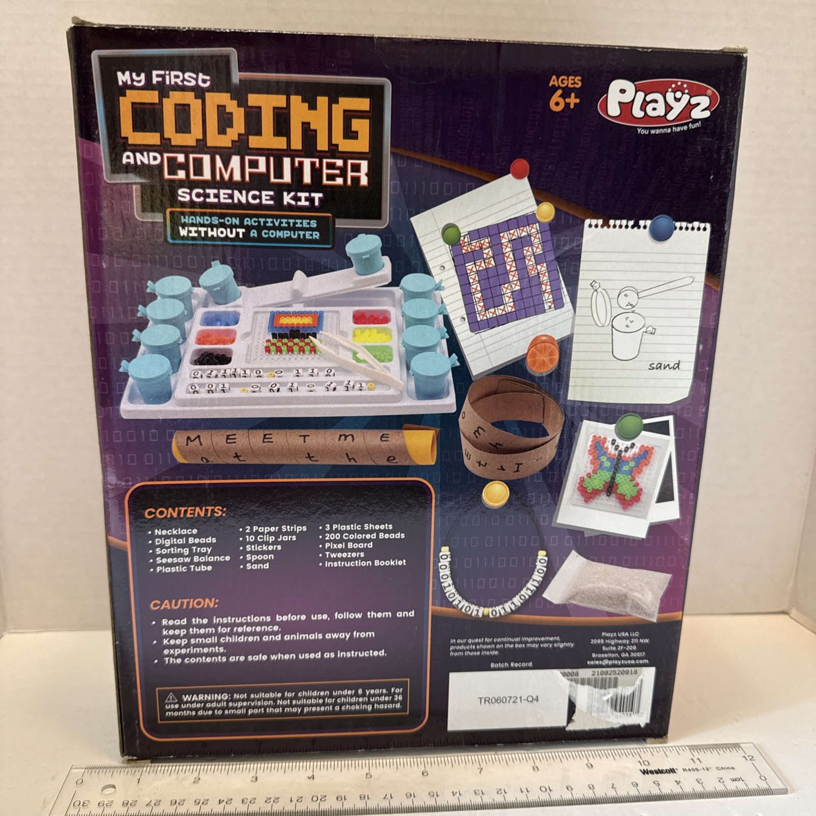 My First Coding And Computer Science Kit By Playz Age 6 And Up 30+ Tools