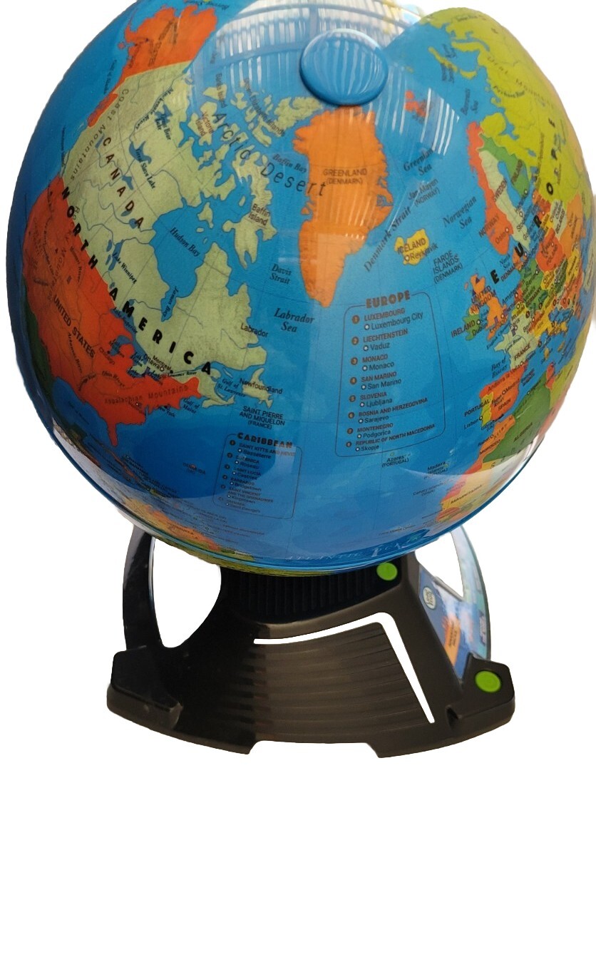 LeapFrog Magic Adventures Globe with Stylus, LCD Screen, Games & Videos