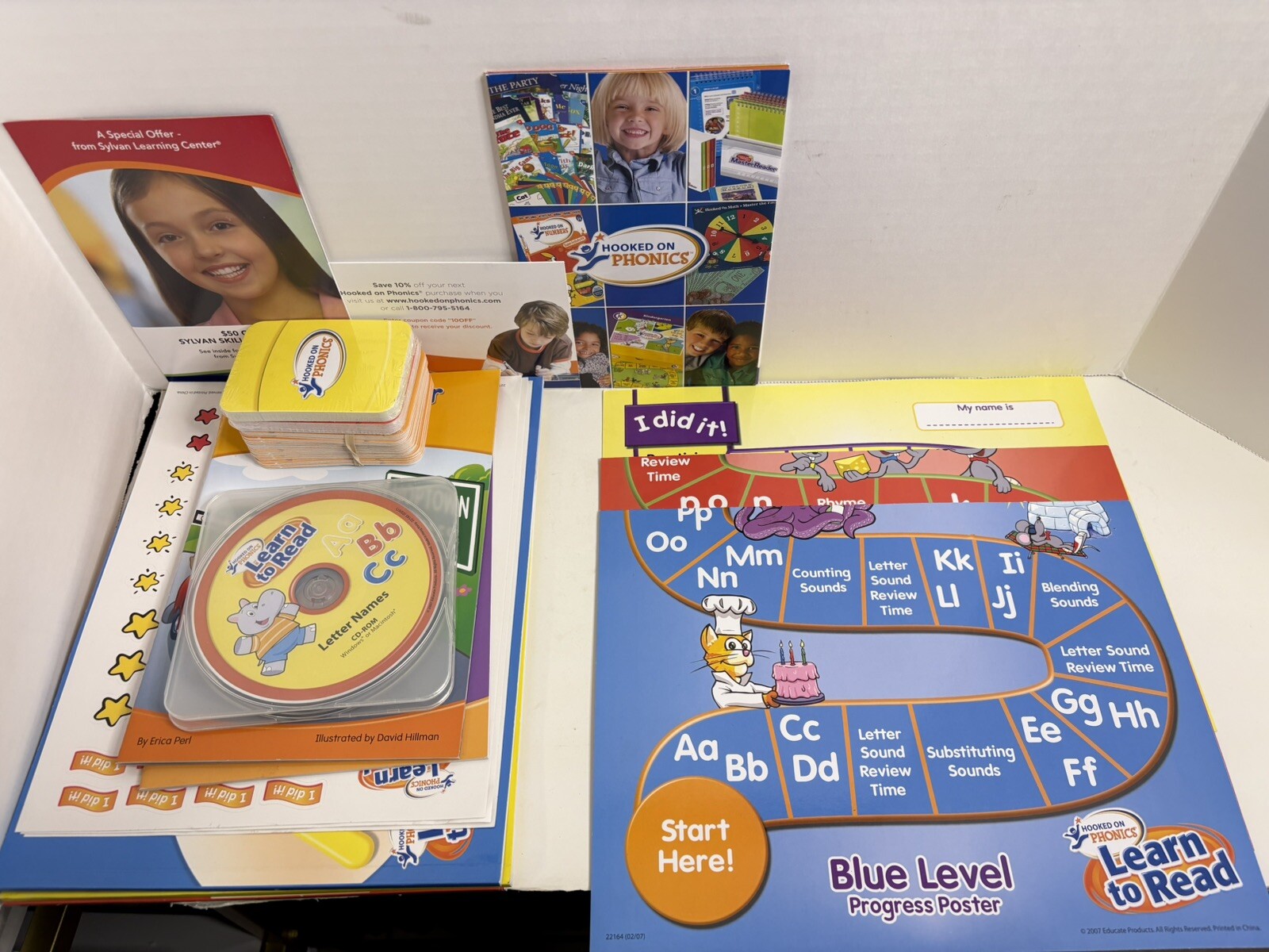 New open box Hooked On Phonics Pre-K Learn to Read Edition Program 3-4 Years