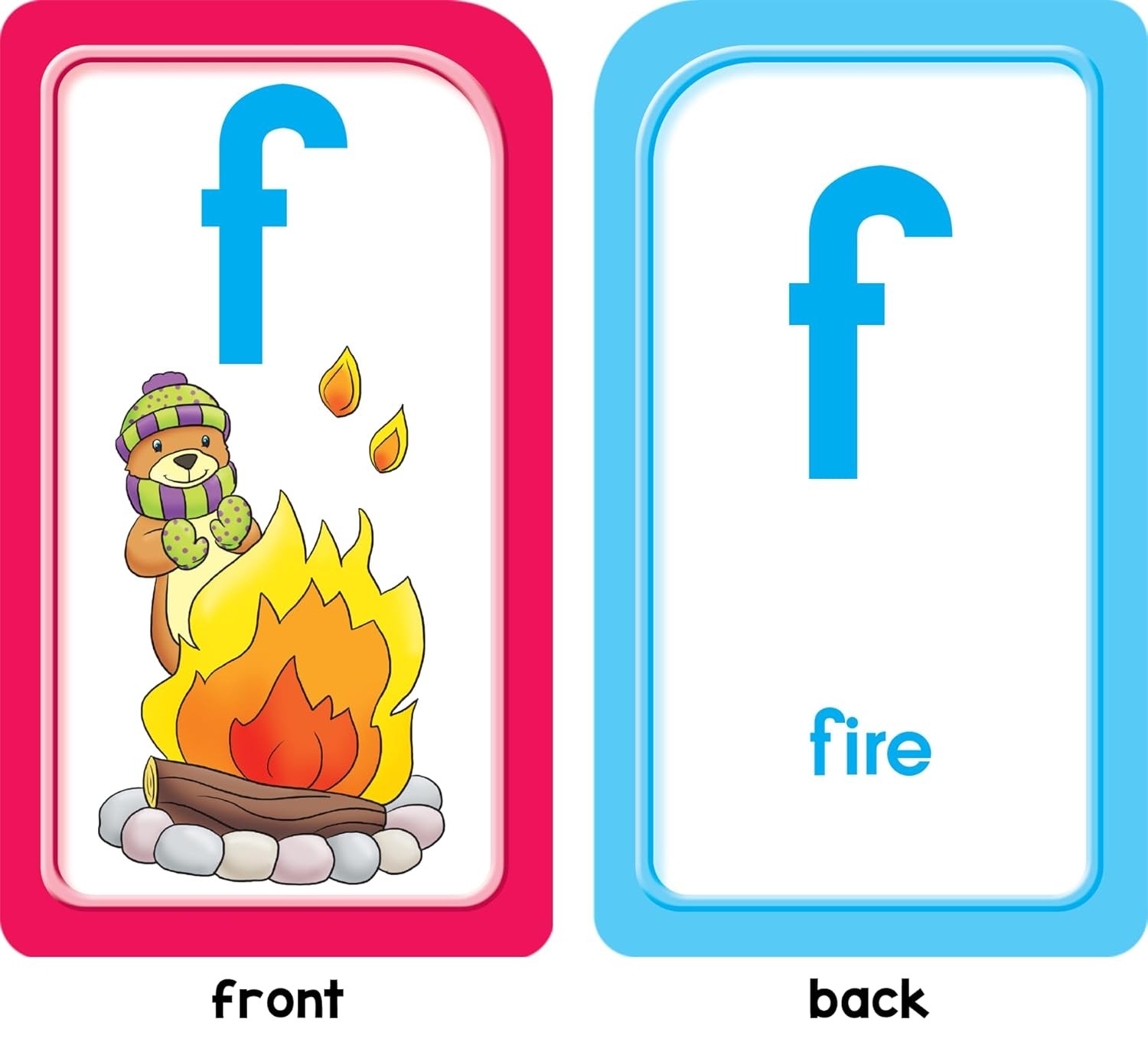 School Zone Alphabet Match Flash Cards: 56 Cards, Preschool, Kindergarten, ABC’s