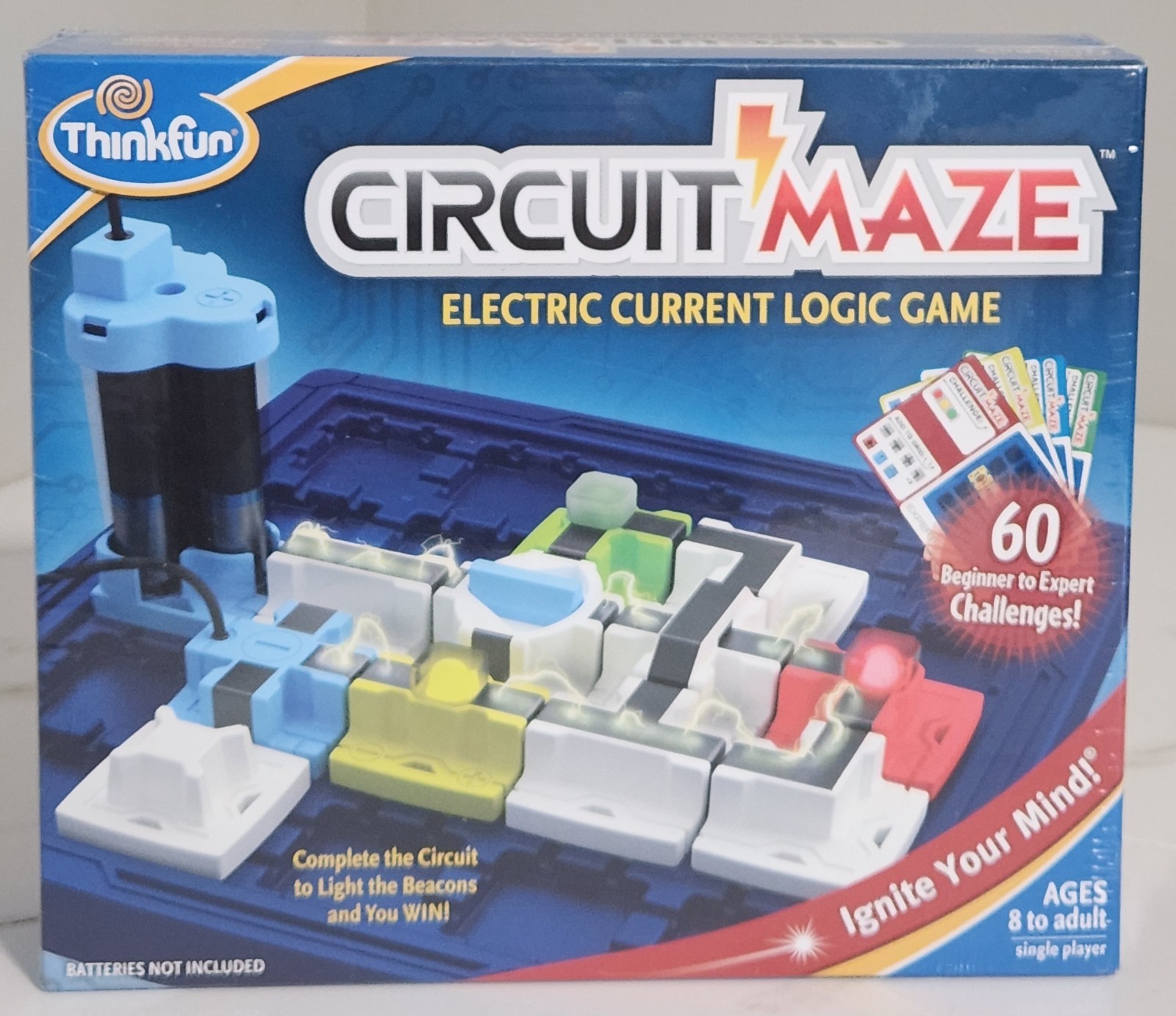 Circuit Maze Electric Current Logic Game By Thinkfun, Family Fun game New Sealed
