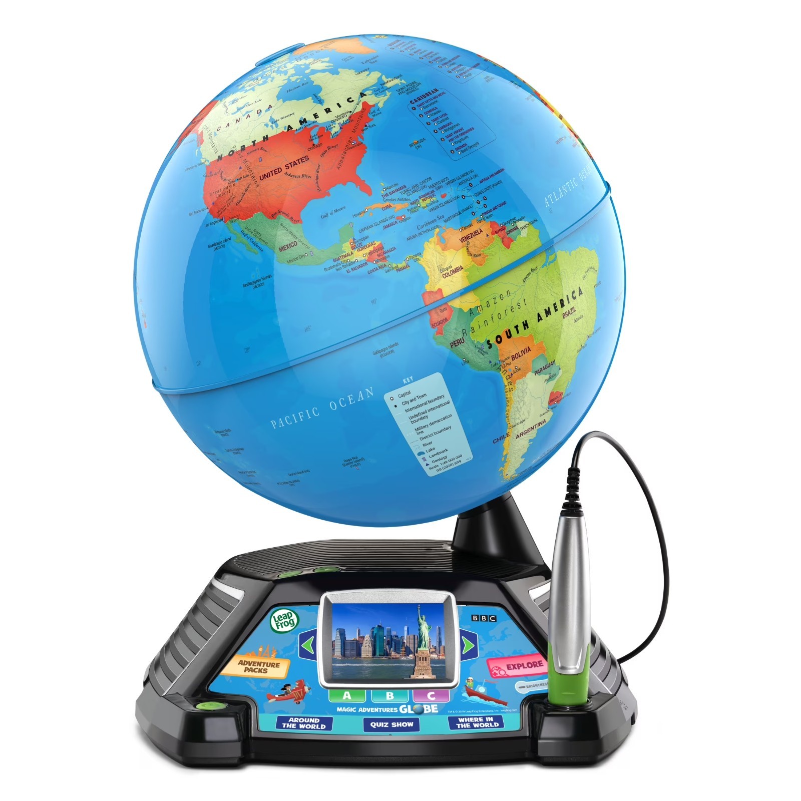 LeapFrog Magic Adventures Globe with Accessories, Baby and Toddler Toys
