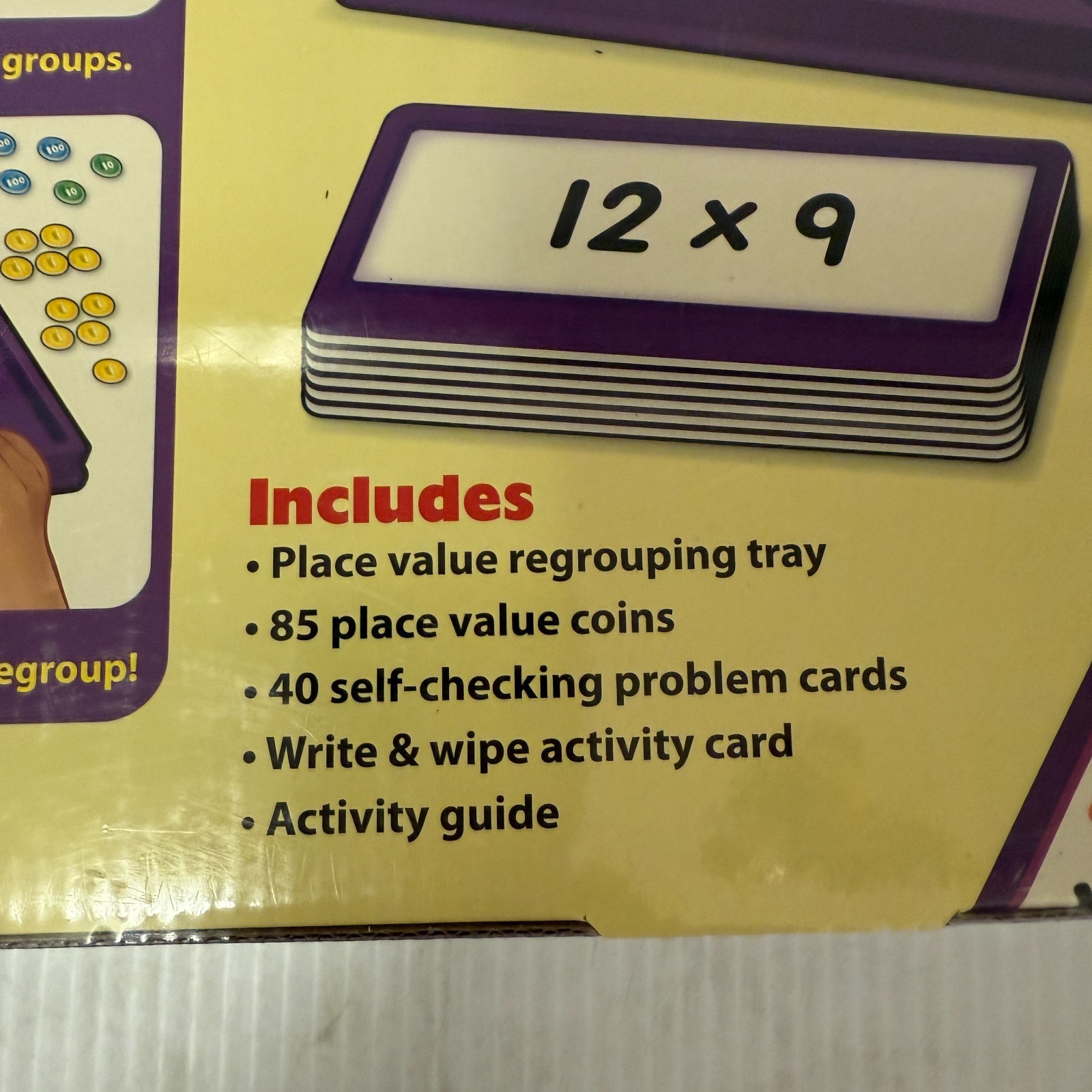 Lakeshore Hands On Multiplication Regrouping Kit Grades 3 To 5 New Sealed
