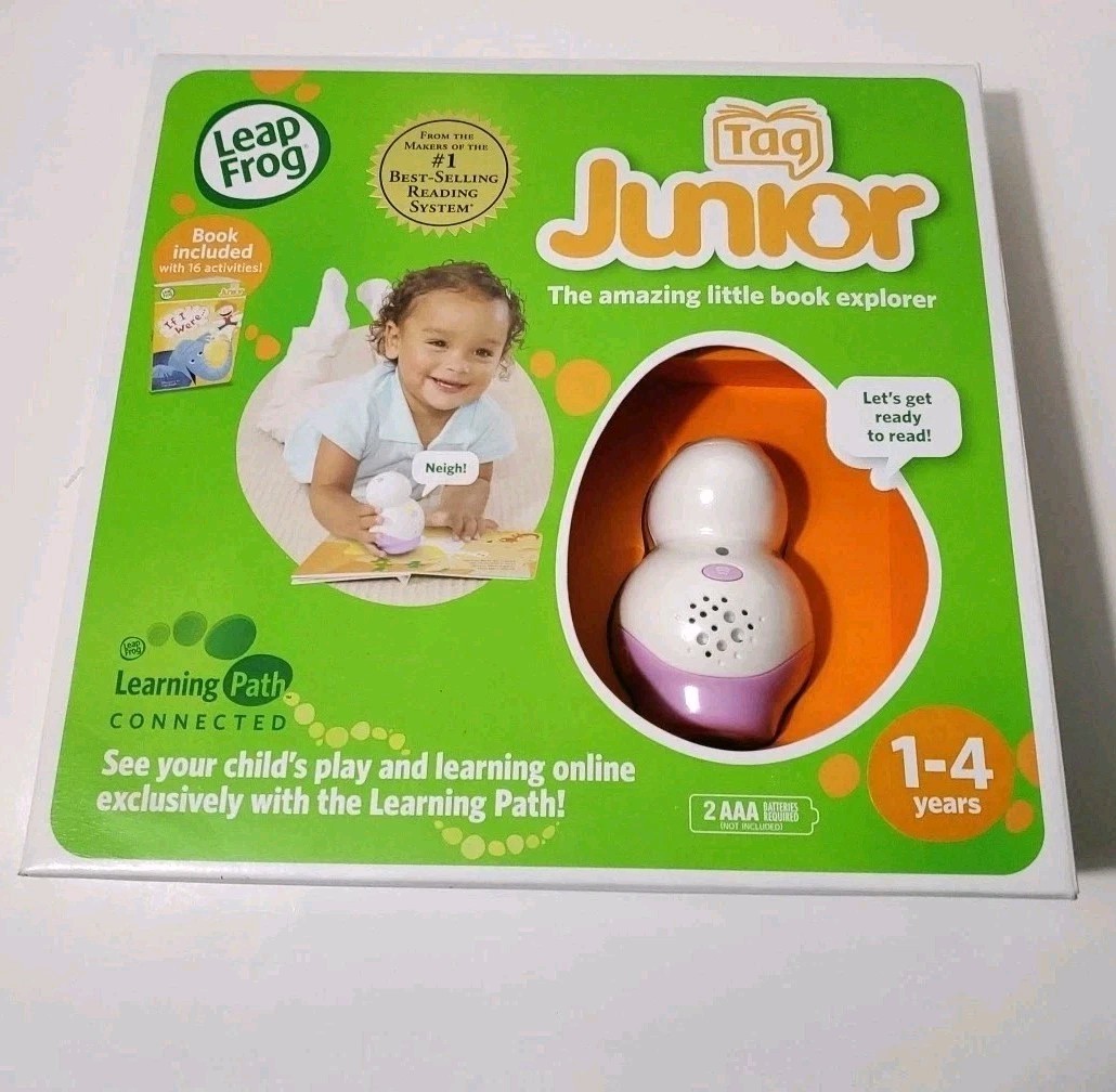Leap Frog Tag Junior Ages 1-4 Preschool Skills Reading Exploration New Sealed