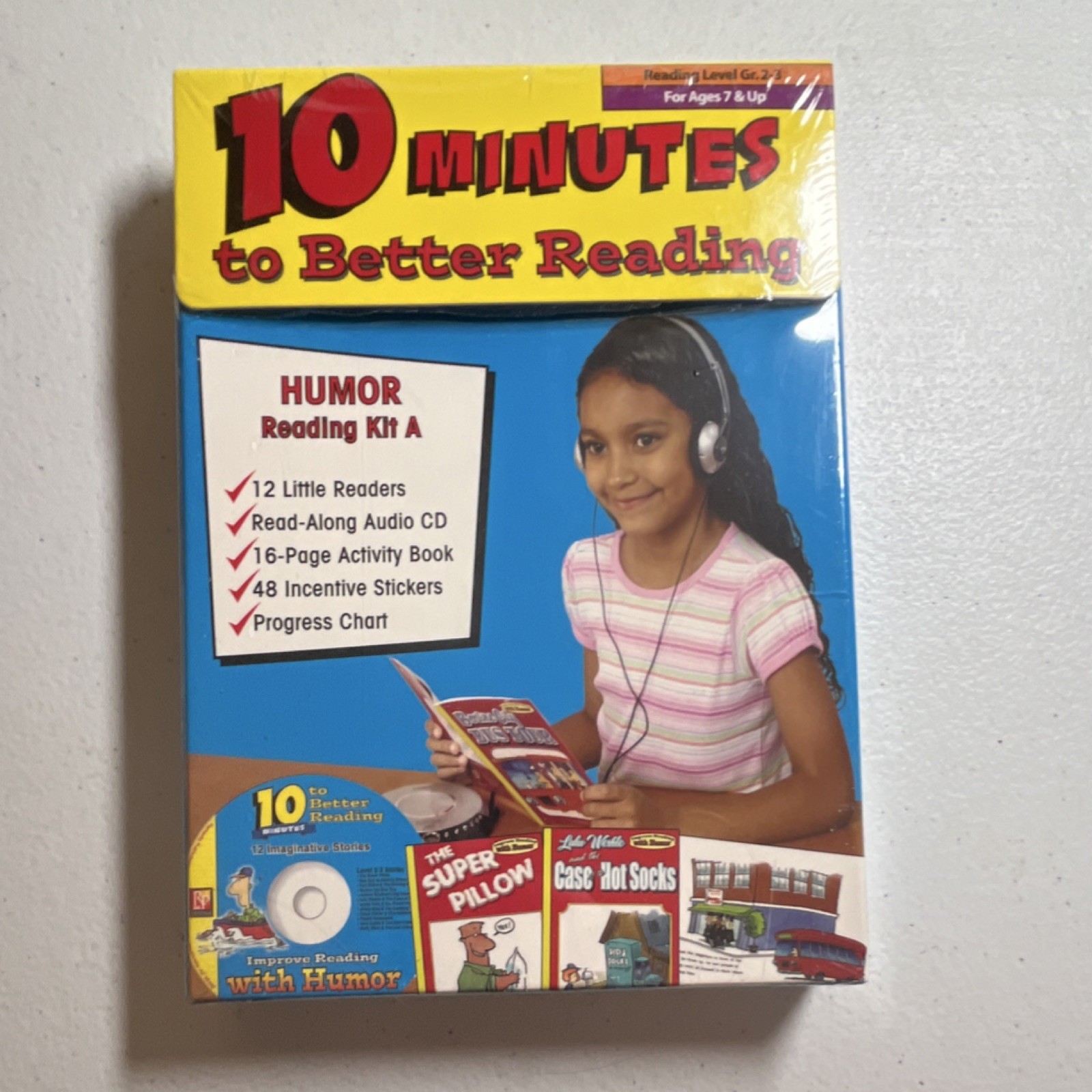 Remedia Publications 10 Minutes to Better Reading Kit A Humor Ages 7+ Audio CD