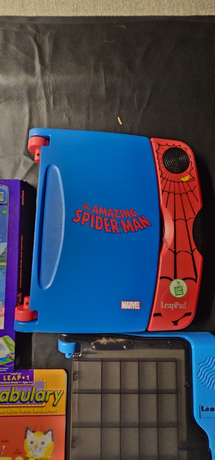 Leapfrog 2 Leappads One Is Spider-Man Addition. Plus Multiple Games And Learning