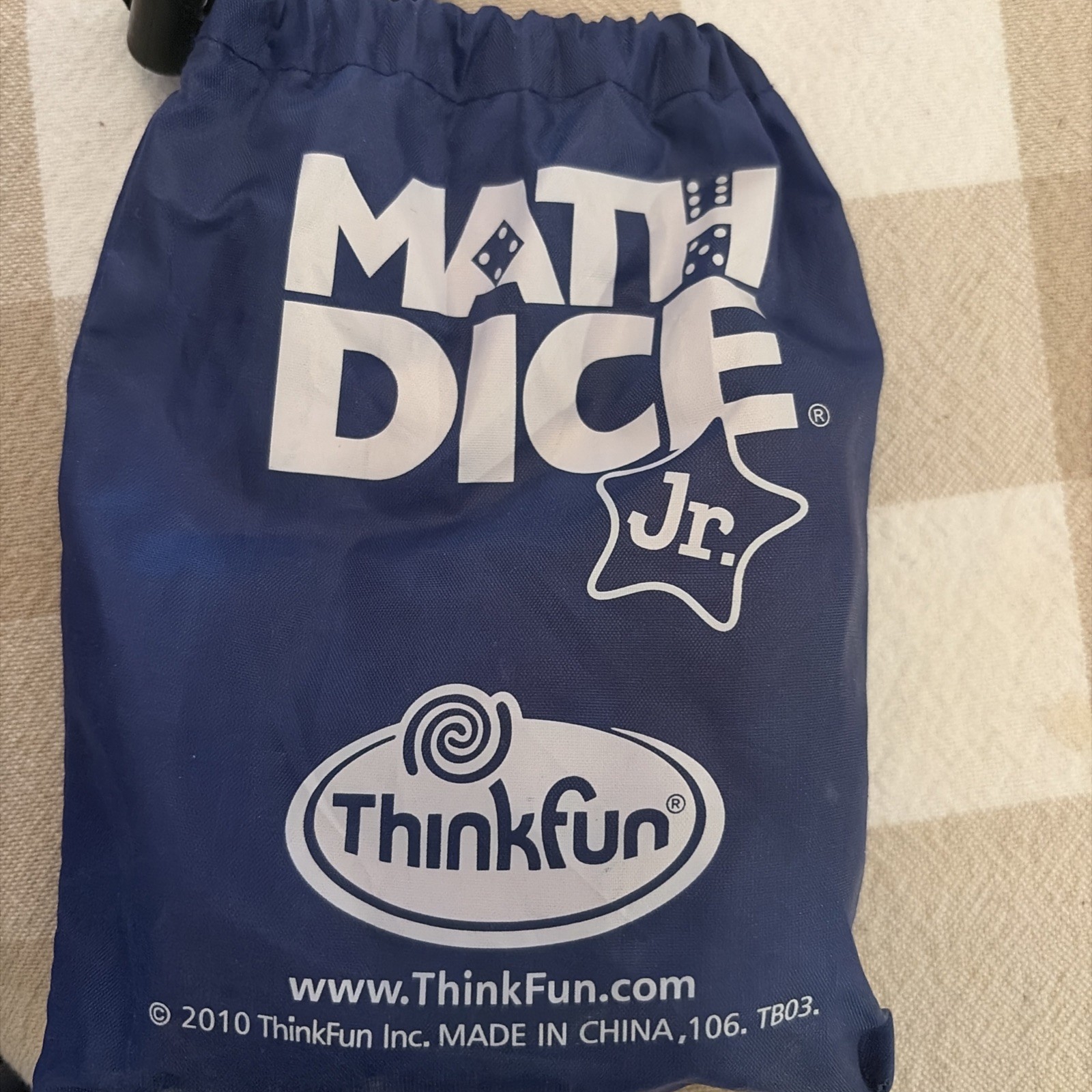 ThinkFun Math Dice Jr. -Fun Game that Teaches Mental Math Skills H