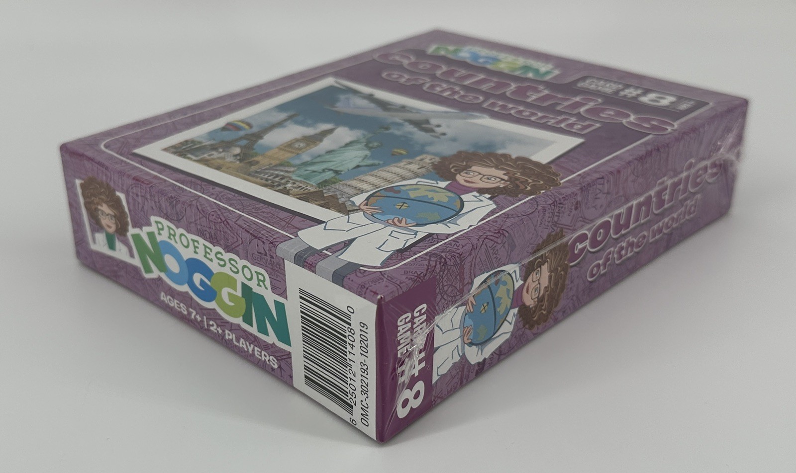 Professor Noggin Educational Home School Card Game #8 Countries of World SEALED