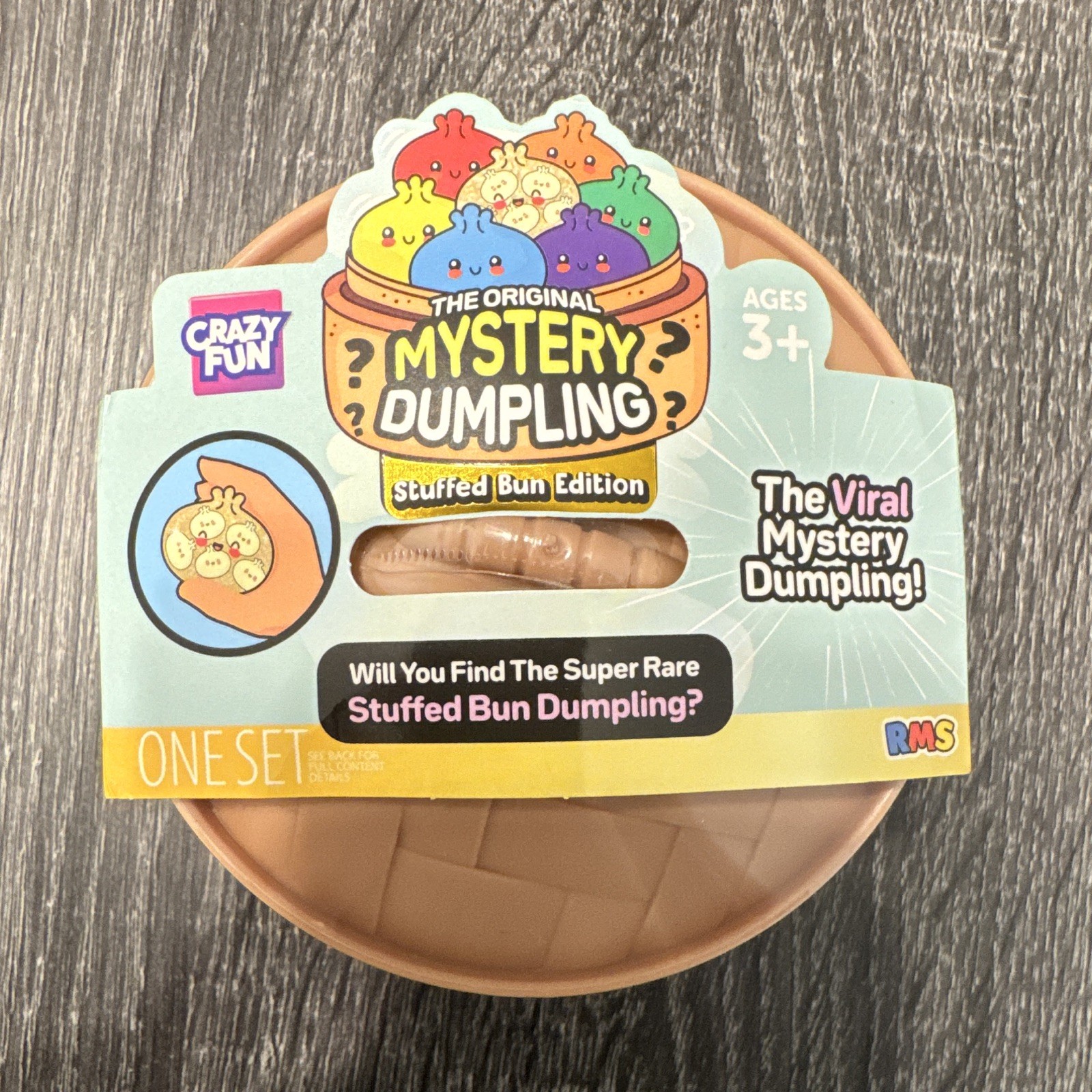 Crazy Fun Mystery Dumpling Tactile Sensory Toy Set Assorted Styles Ages 3+