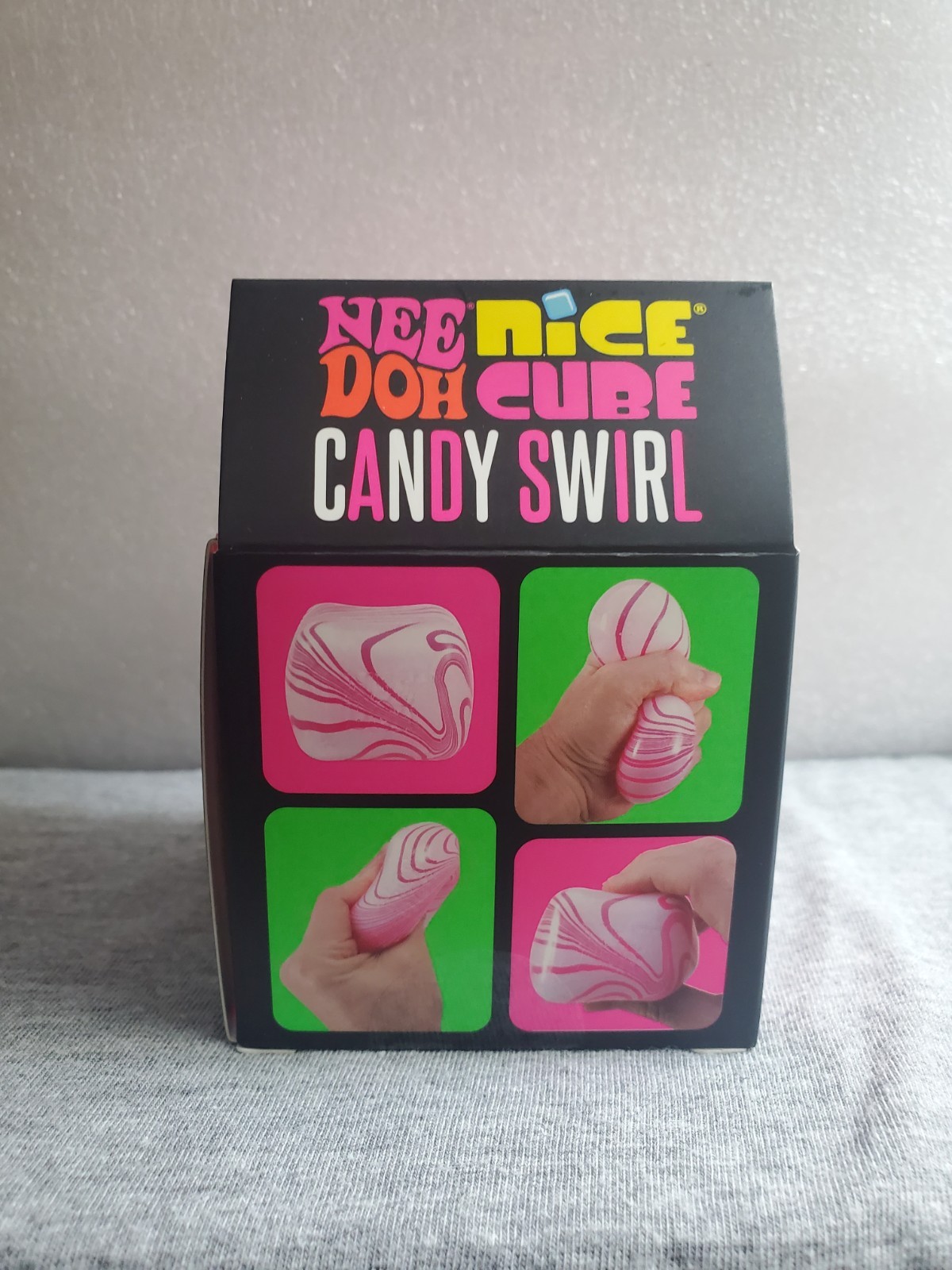 NEW RARE NICE CUBE CANDY SWIRL BY SCHYLLING