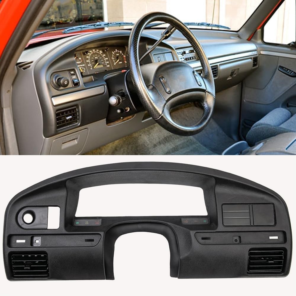 Dashboard Dash Panel Bezel Compatible Ford F150 F250 F350 Super Duty 1992-1997 G