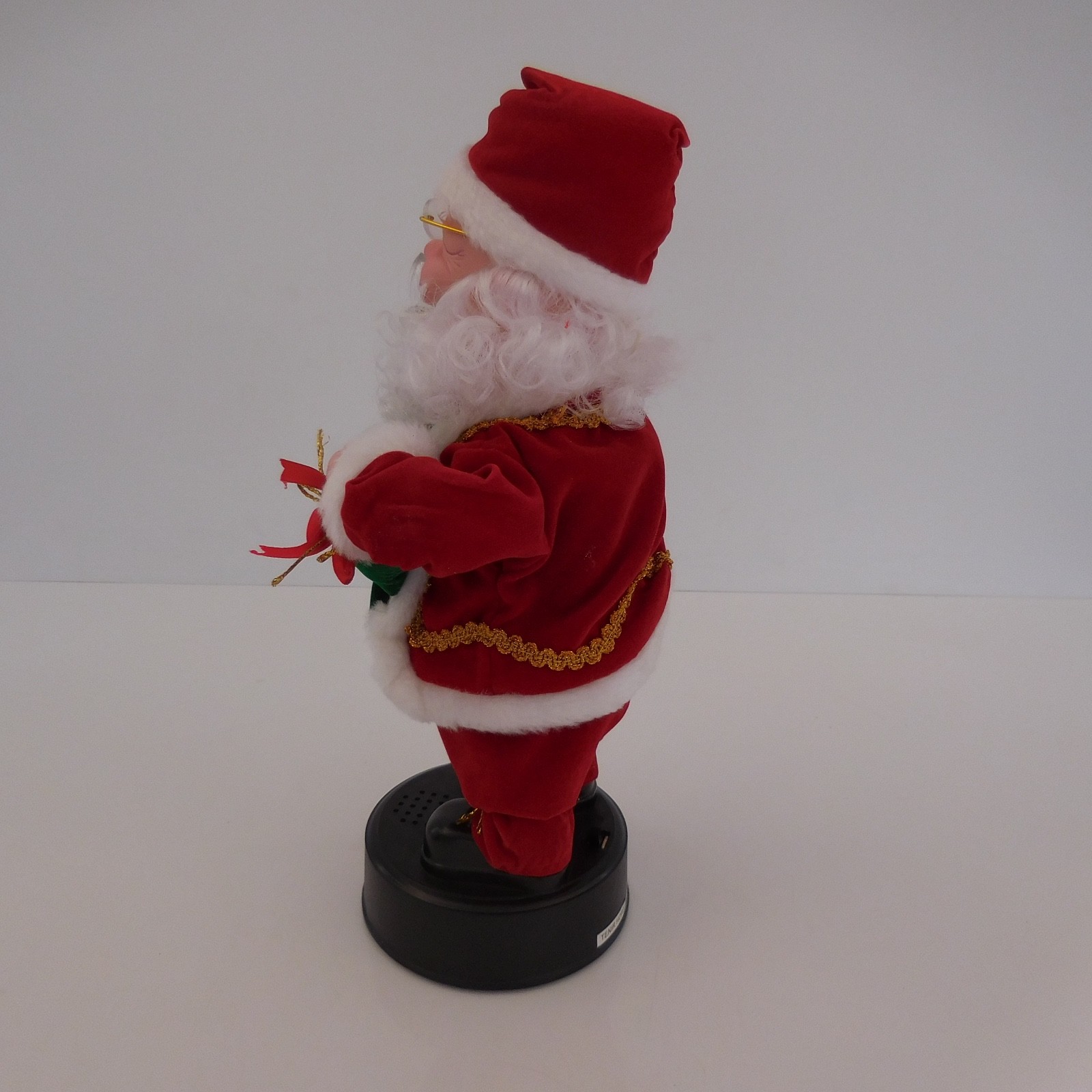 N798 Santa Claus Music Box Vintage Art Deco Design France