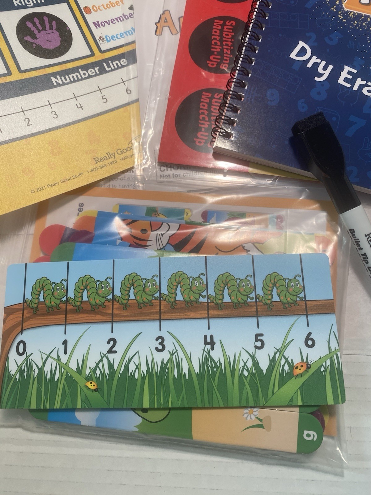 Homeschool Preschool Classroom 4+ Really Good Stuff Beginning Math Skills Kit