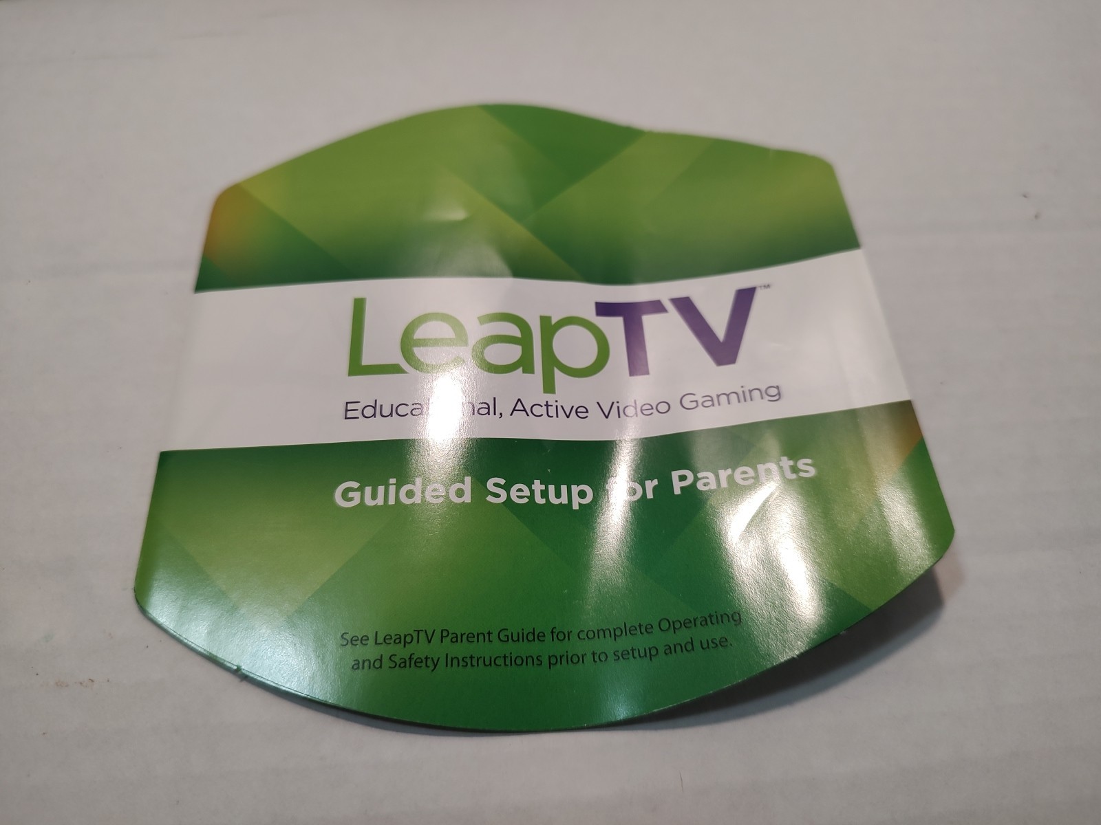 🔥 LeapFrog LeapTV Educational Active Video Gaming System Console w/ Sports Game