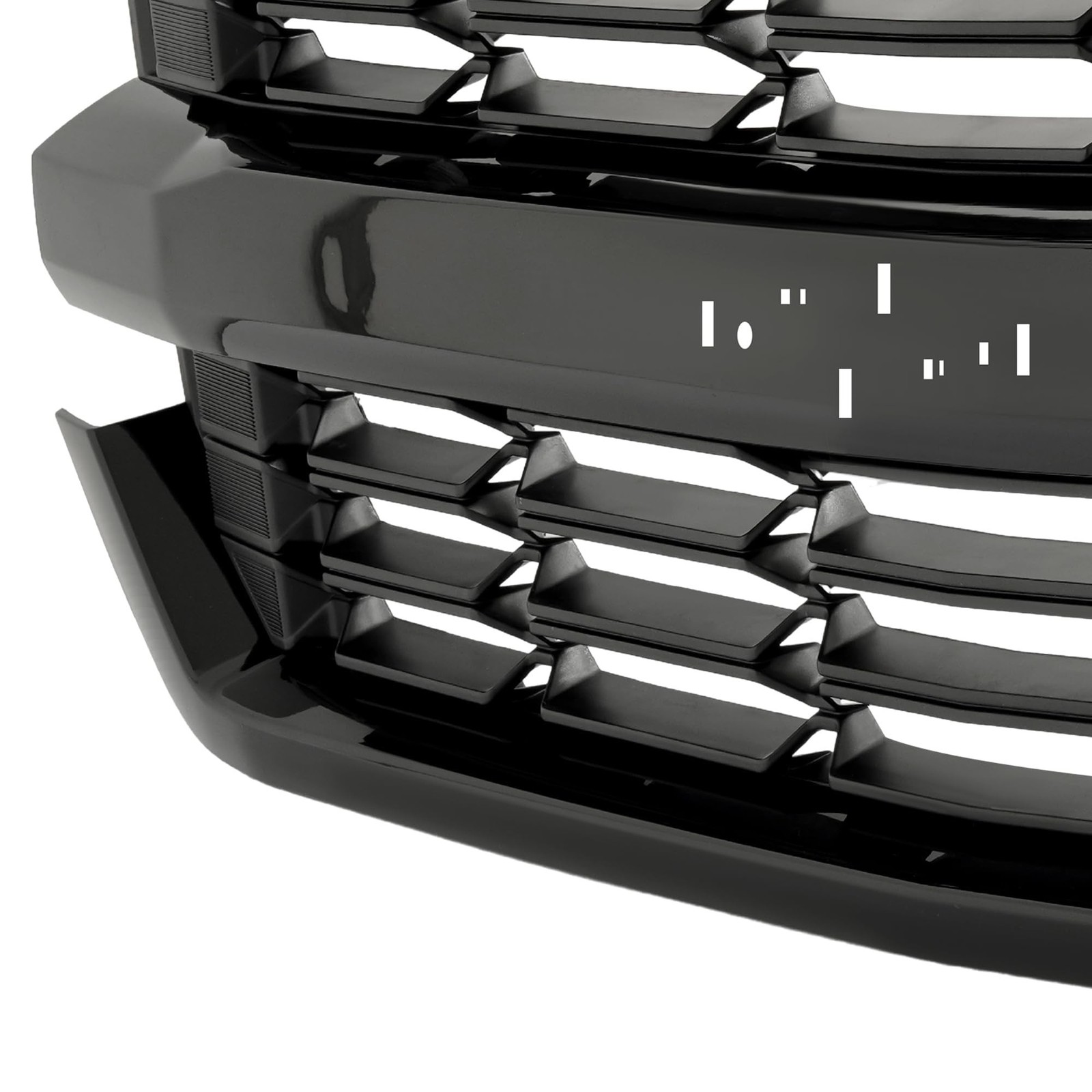 Front Grille Assembly Compatible with 2016-2019 Chevy Chevrolet Silverado 150…