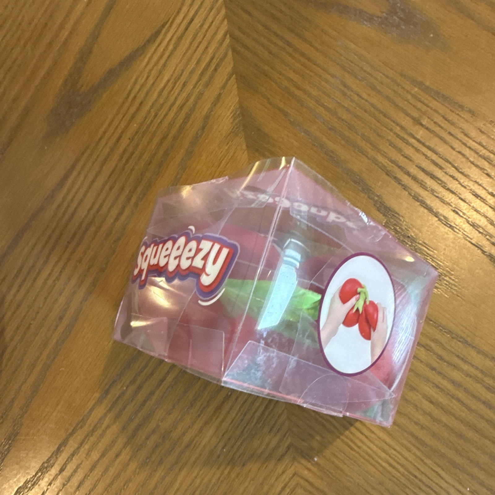 Sunny Days Entertainment Cherry Tactile Squeeze Toy Red/Green Ages 3+ 571075