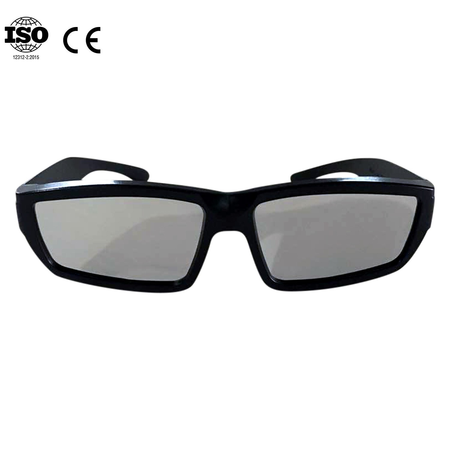 Safe Plastic Solar Eclipse Glasses With Carry Case Solar Viewing CE/ISO USA
