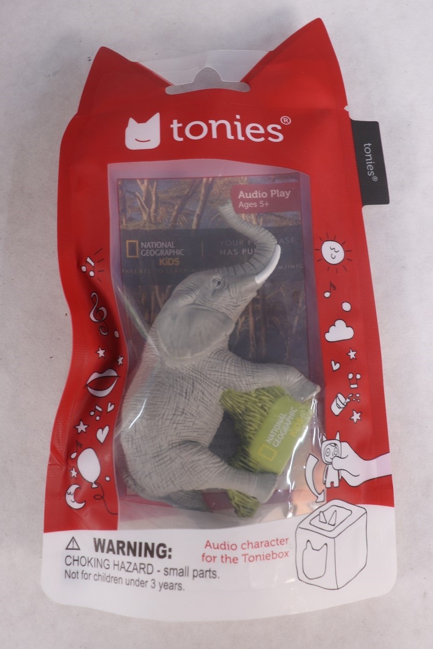 Tonies National Geographic Kids Elephant Audio Play Figurine Character New
