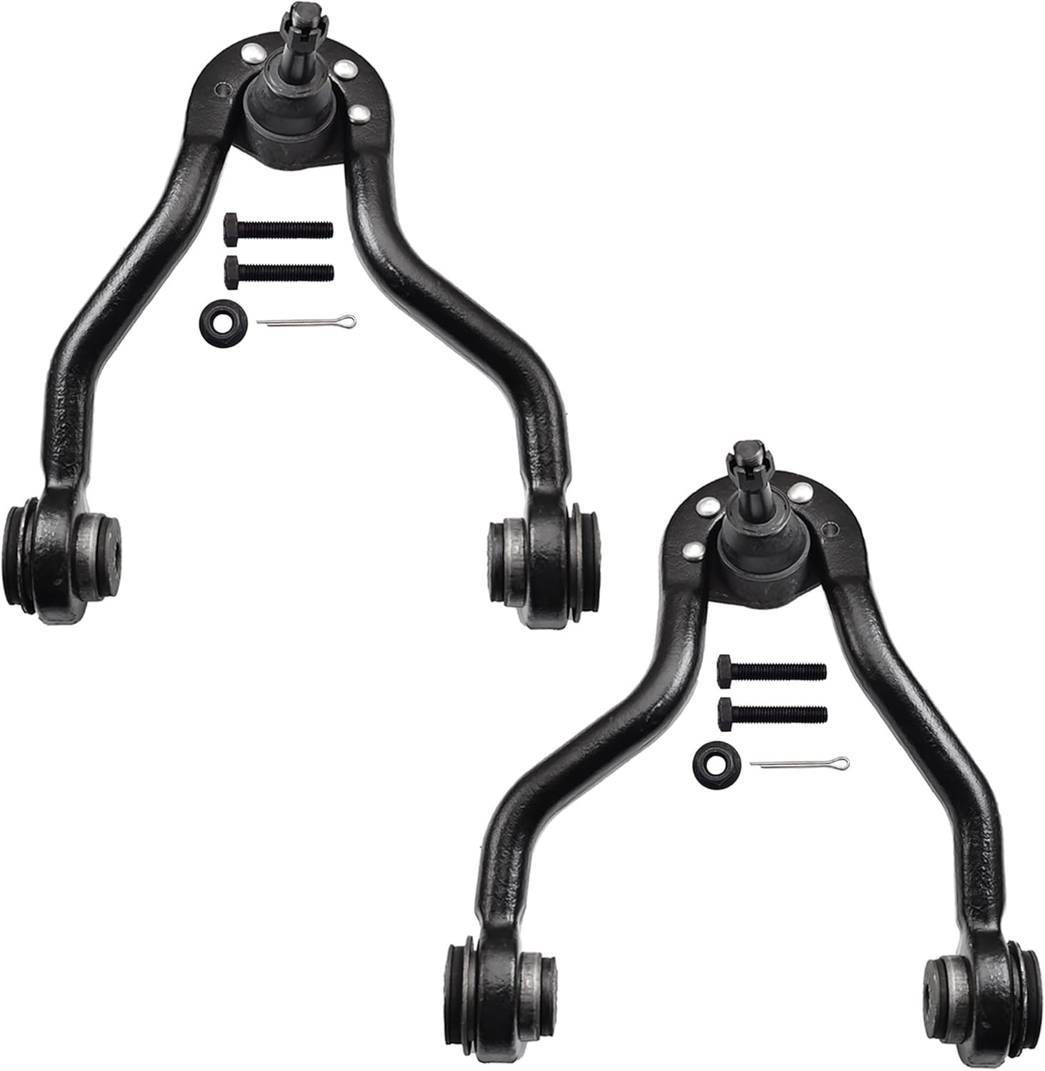 ASTARPRO 12pcs Suspension Kit Front Upper Control Arms and Lower Ball Joint/Tie
