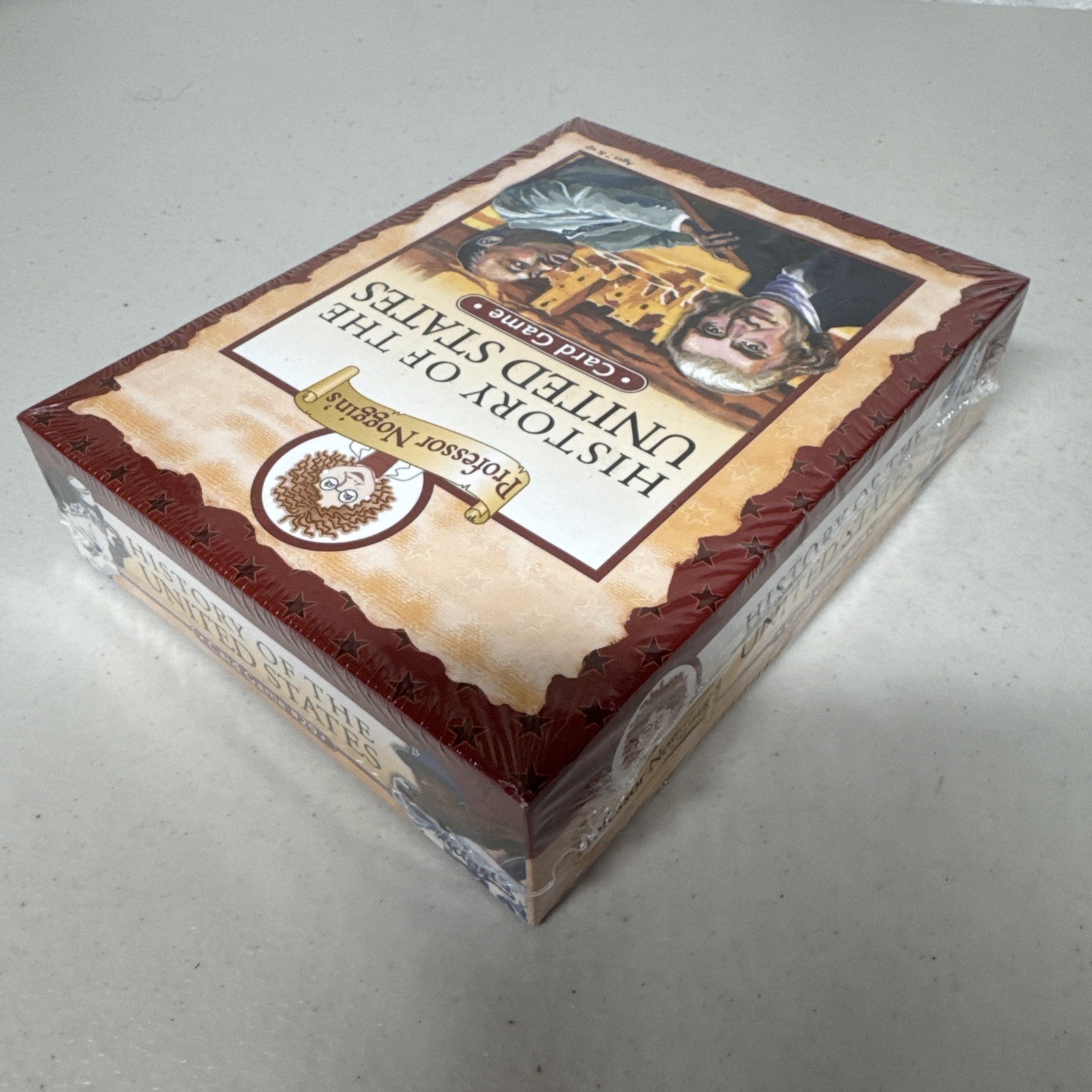 Professor Noggin History of the United States Card Game Outset Media NEW U5