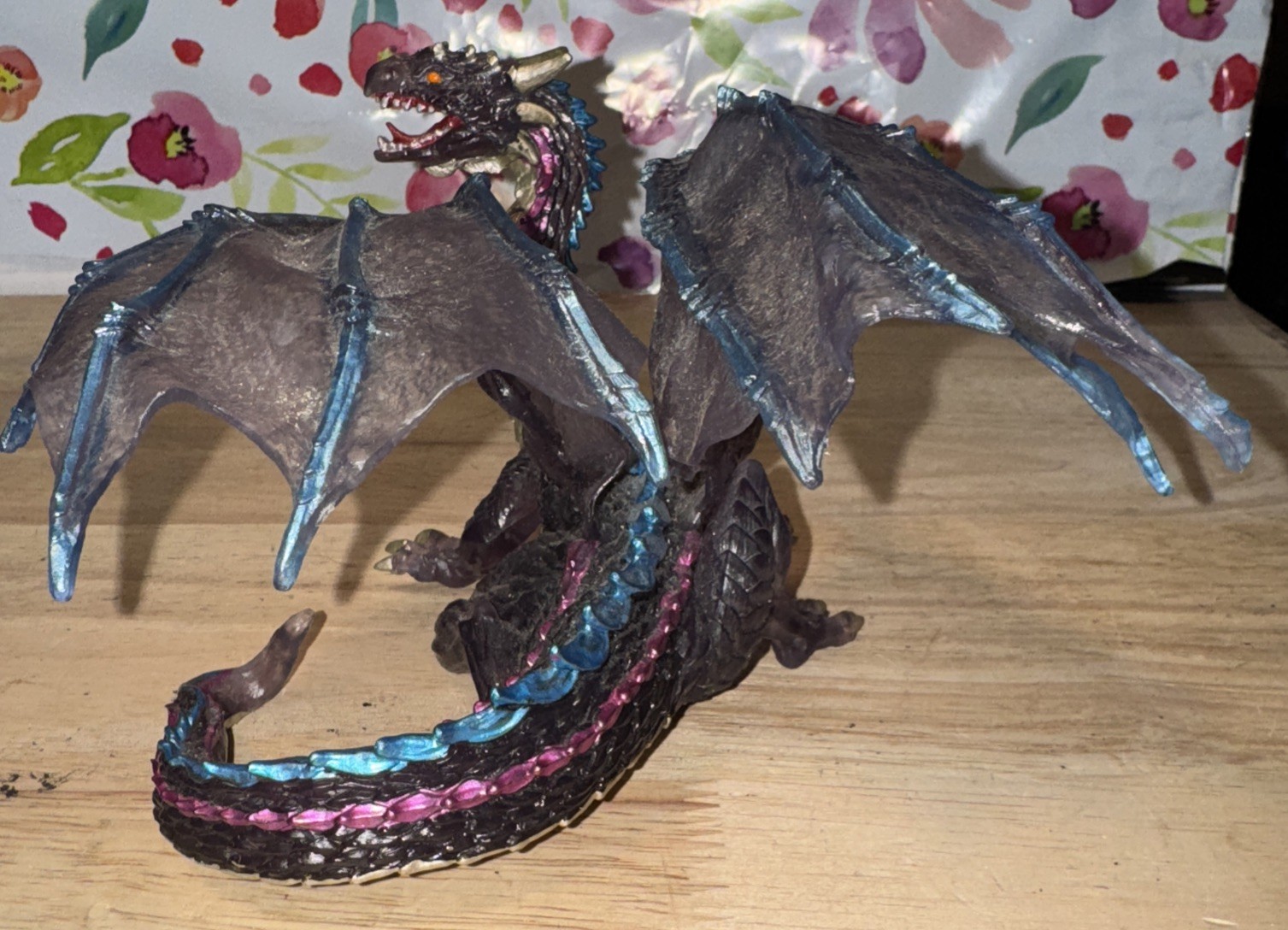Safari Ltd Purple Cloud Dragon Fantasy Toys Educational Figurine Collectible