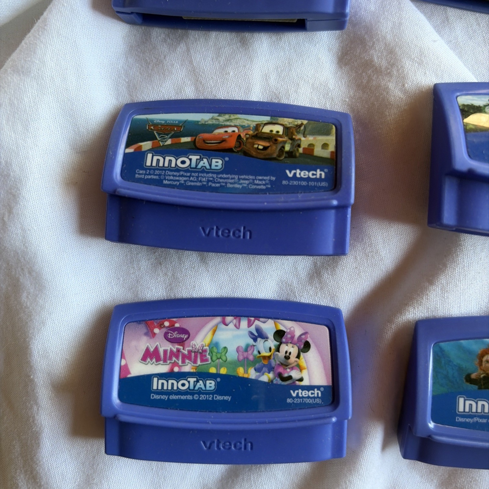 Lot of 13 Vtech InnoTab Tablet Game System Cartridges Learning Kids