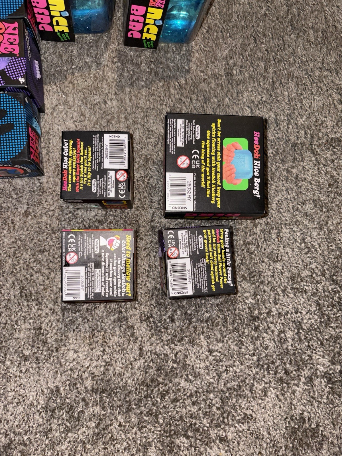 Huge NeeDoh LOT!! 54 total FAST FREE SHIP