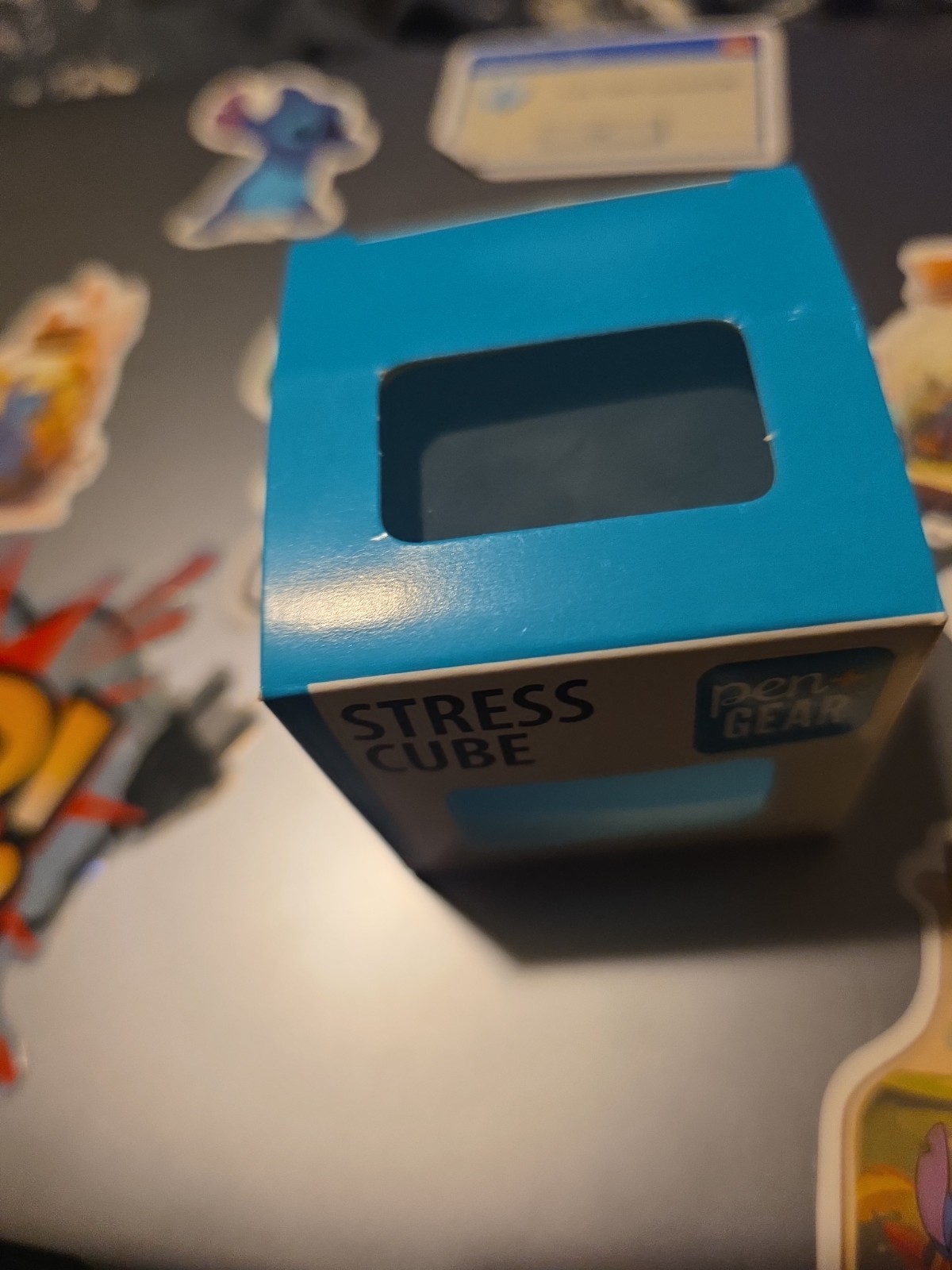 Pen + gear STRESS CUBE X 2 Squishy Toy