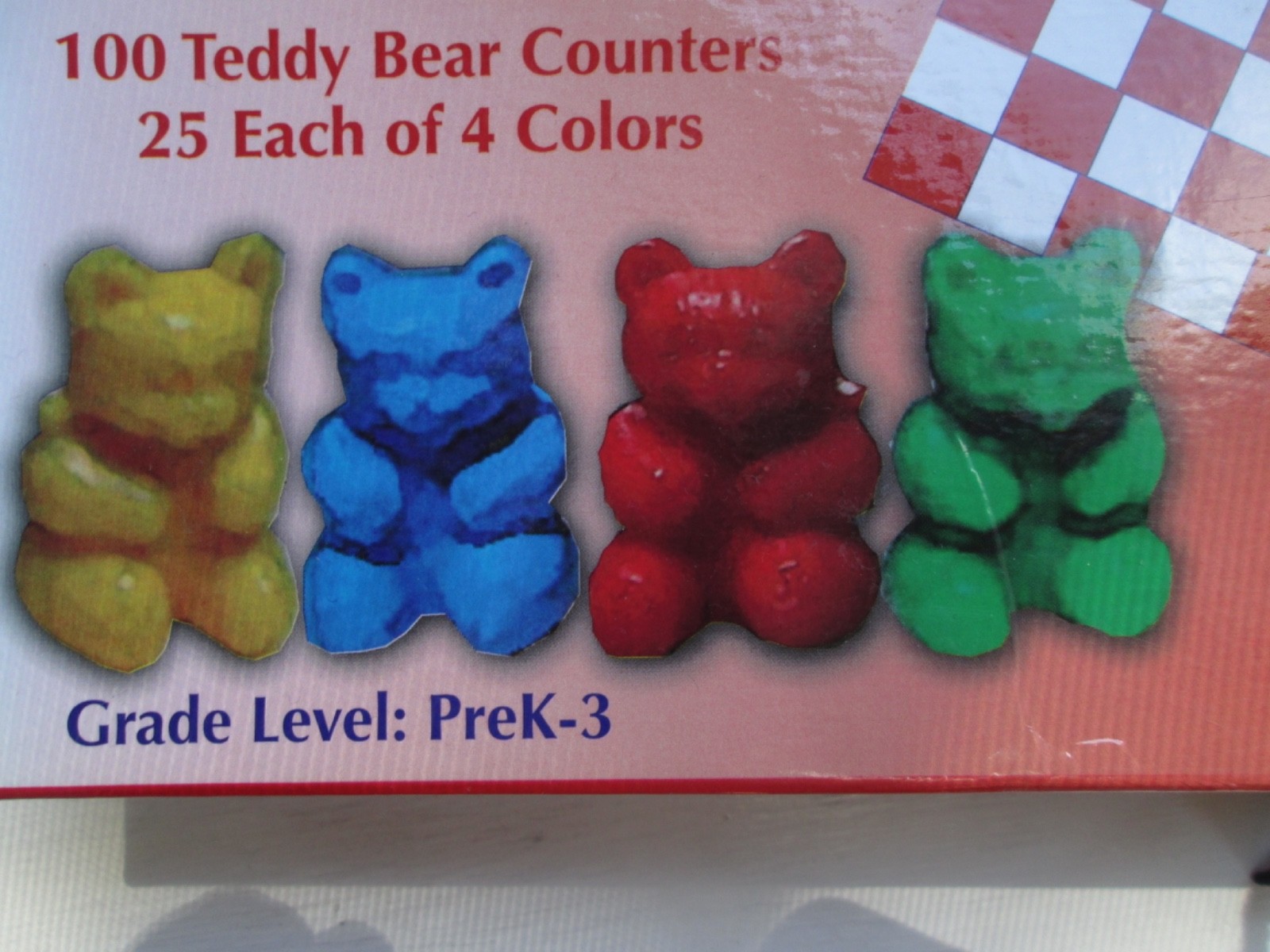 Teddy Bear Counters by Media Materials 99 Pieces, Math Manipulatives