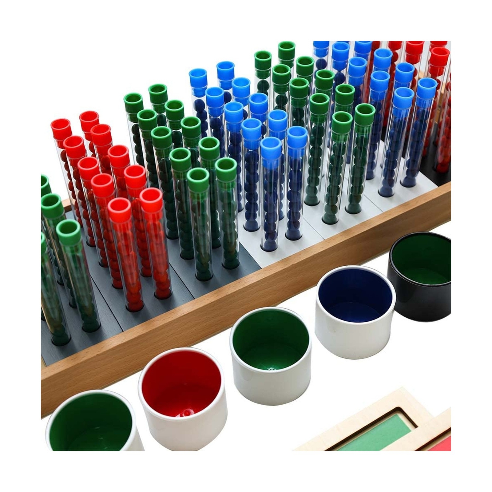 Kghios Montessori Long Division Board (Test Tube Division Group),Montessori M…