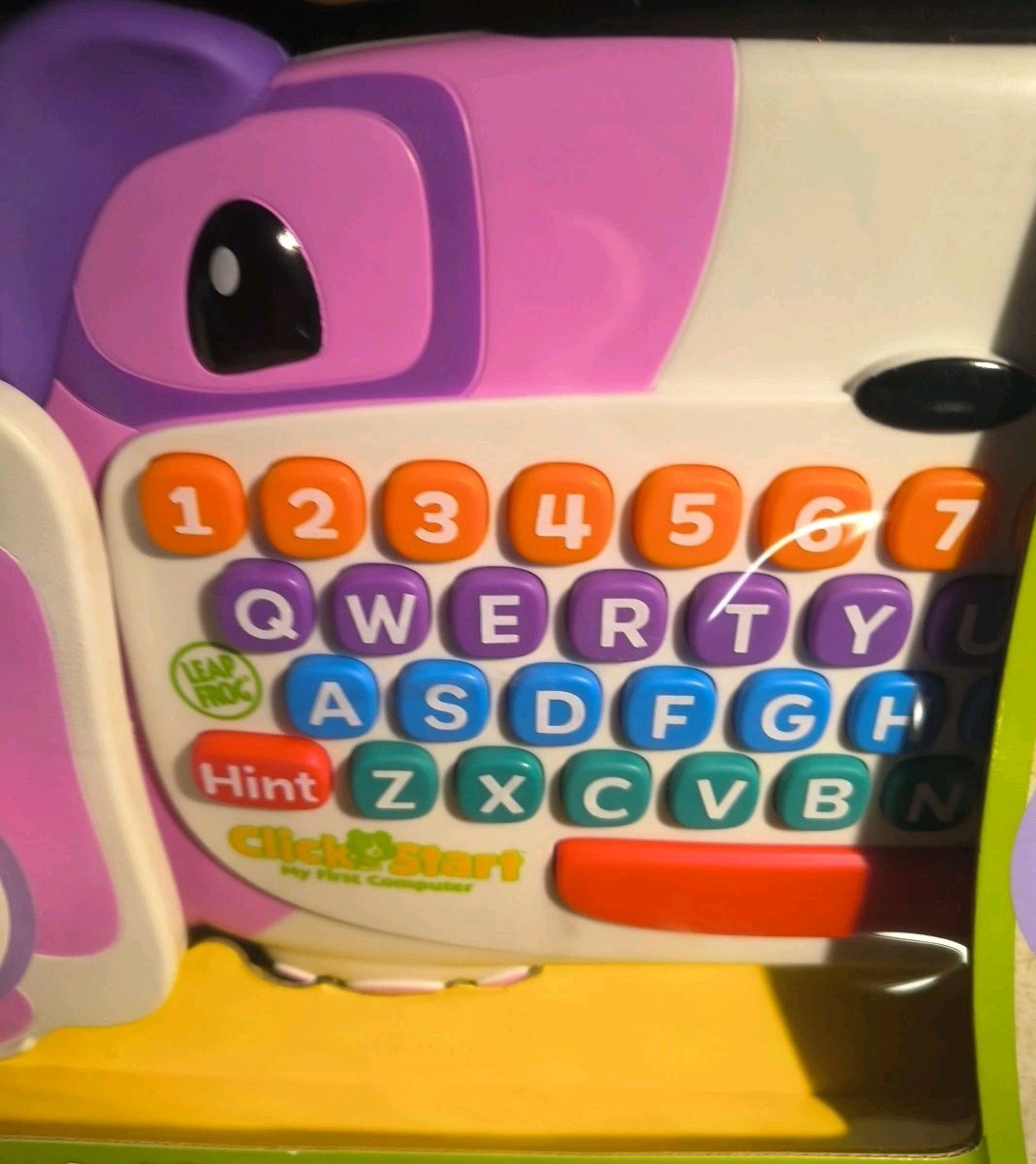 LeapFrog Clickstart My First Computer Wireless Keyboard NEW & SEALED Educational