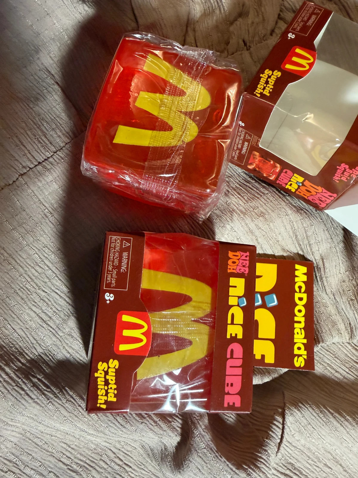 NeeDoh McDonalds M Nice Cube – Brand New